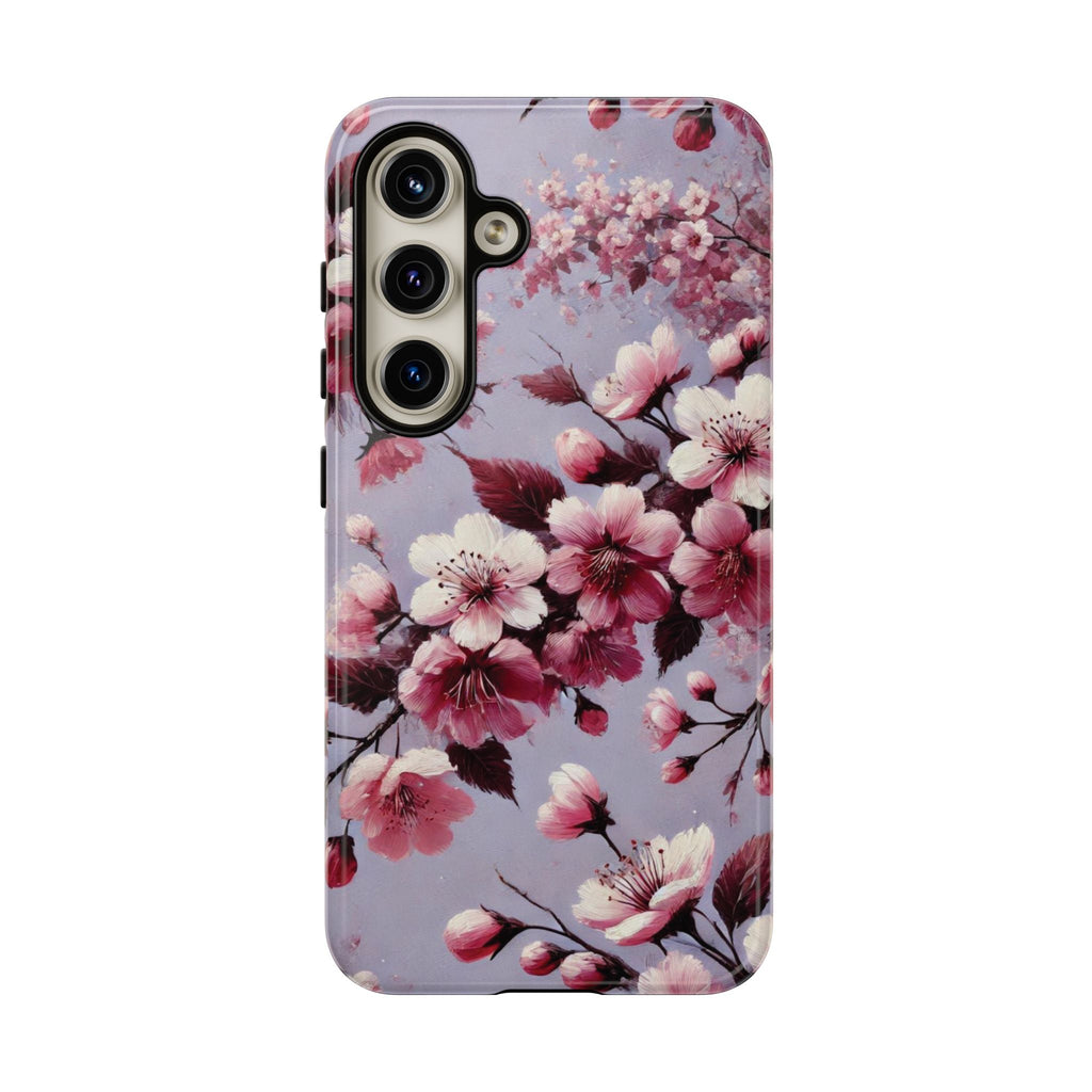 Lavender Floral Phone Case | Fall-Inspired Protective Cover for iPhone, Samsung & Pixel – Perfect Gift for Her