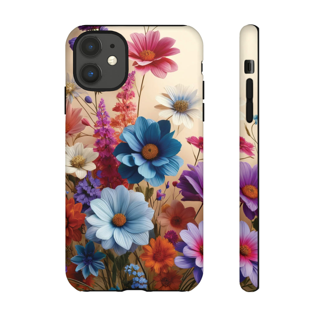Best Phone Case Floral 3D Illusion Luxury Tough Case Floral Elegant Durable Stylish for Modern Devices iPhone 15, Samsung iPhone Samsung Accessory Gift for Her.