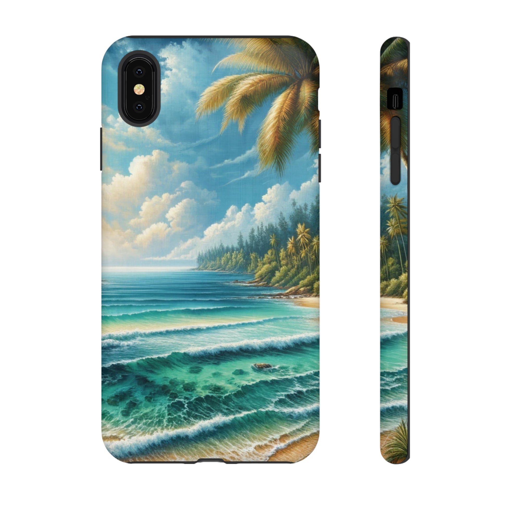 Coastal Serenity Ocean Beach View Protective Phone Case Gift for Her Phone 15, Samsung iPhone Samsung Gift for Her Case iPhone 15, Samsung iPhone Samsung Accessory Gift for Her.