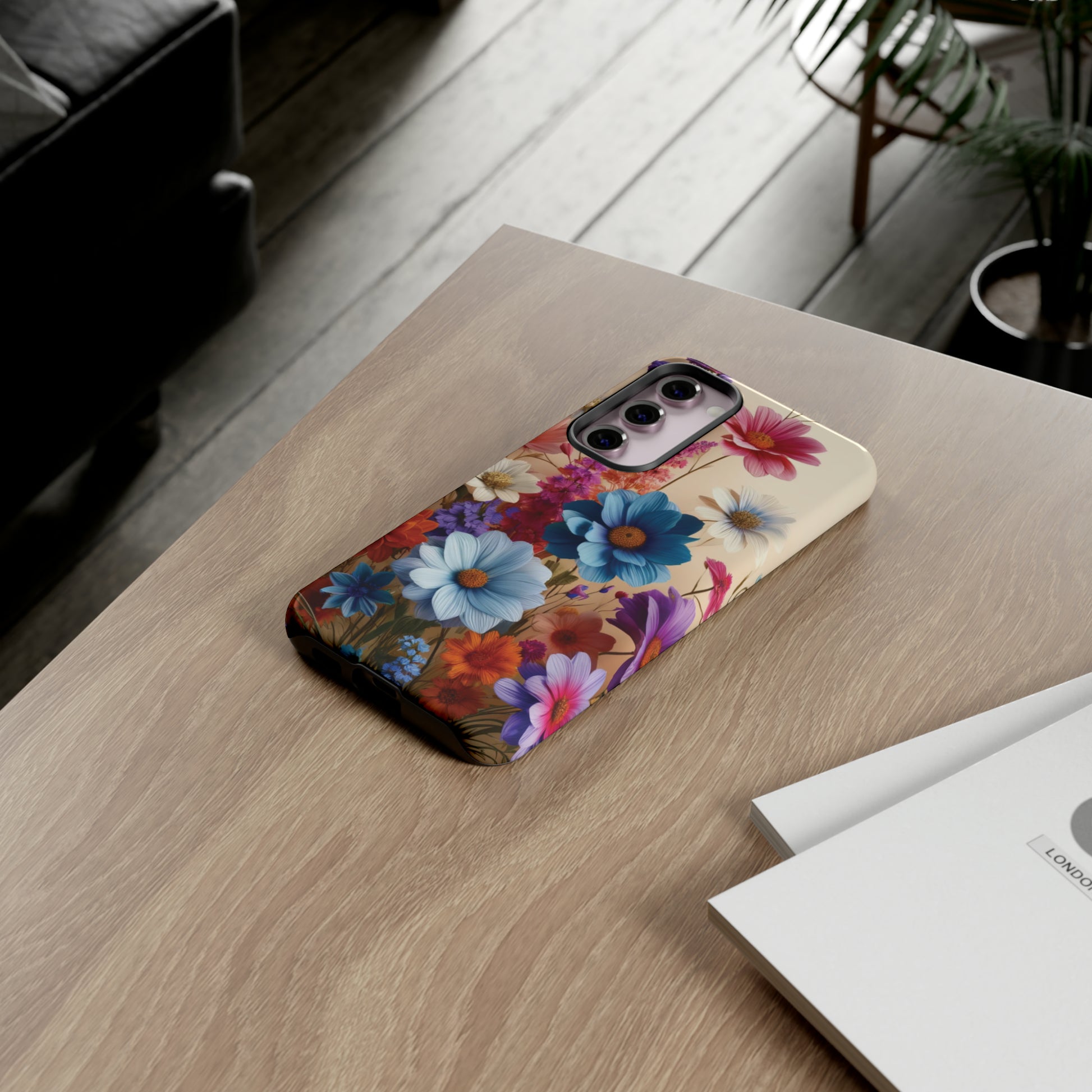 Best Phone Case Floral 3D Illusion Luxury Tough Case Floral Elegant Durable Stylish for Modern Devices iPhone 15, Samsung iPhone Samsung Accessory Gift for Her.