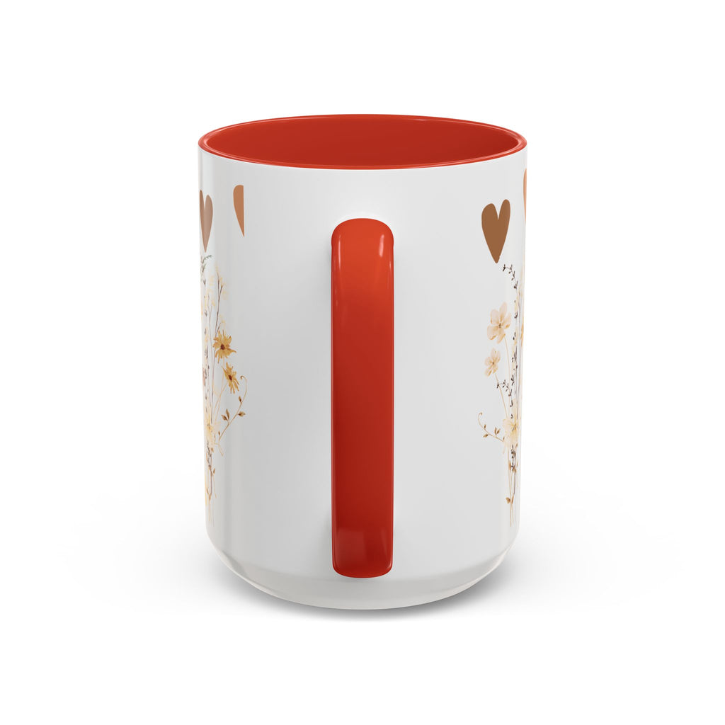 Wildflower Ceramic Mug Elegant Gift for Coffee or Tea Lovers Perfect for Mothers Day Birthdays and Adding Charm to Any Kitchen Gift