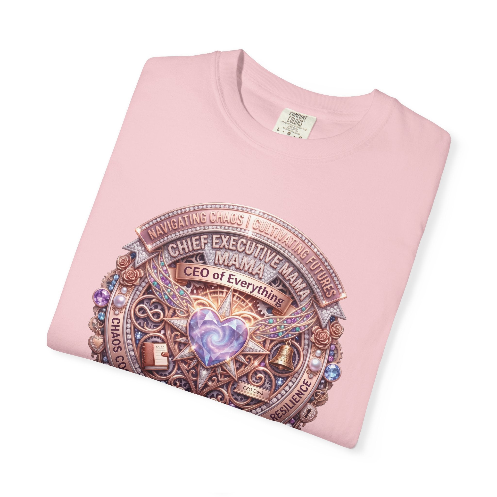 Mama: CEO of Everything Graphic Tee | Funny Mom T-Shirt for Busy Moms