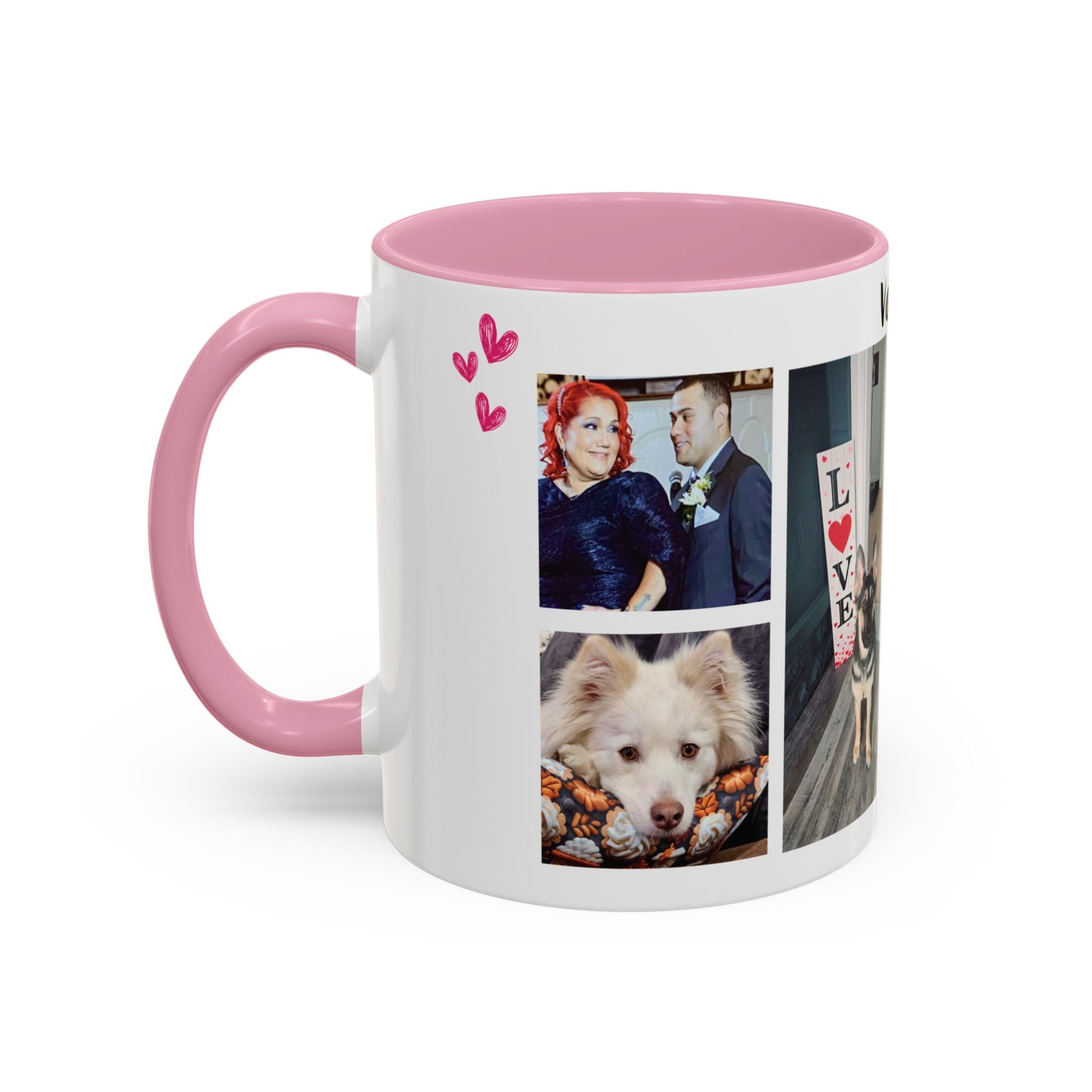 Personalized Photo Collage Coffee Mug, Custom Image Gift for Mom, Mother's Day Present, Colorful 15oz Cup, Birthday Mug, Custom Picture Mug Perfect Giift