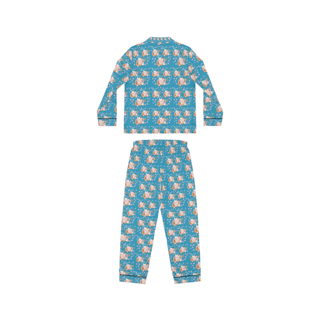 Baby It’s Cold Outside Satin Pajamas – Cozy Luxury Sleepwear & Holiday Loungewear Set Christmas Morning Outfit Perfect Gift