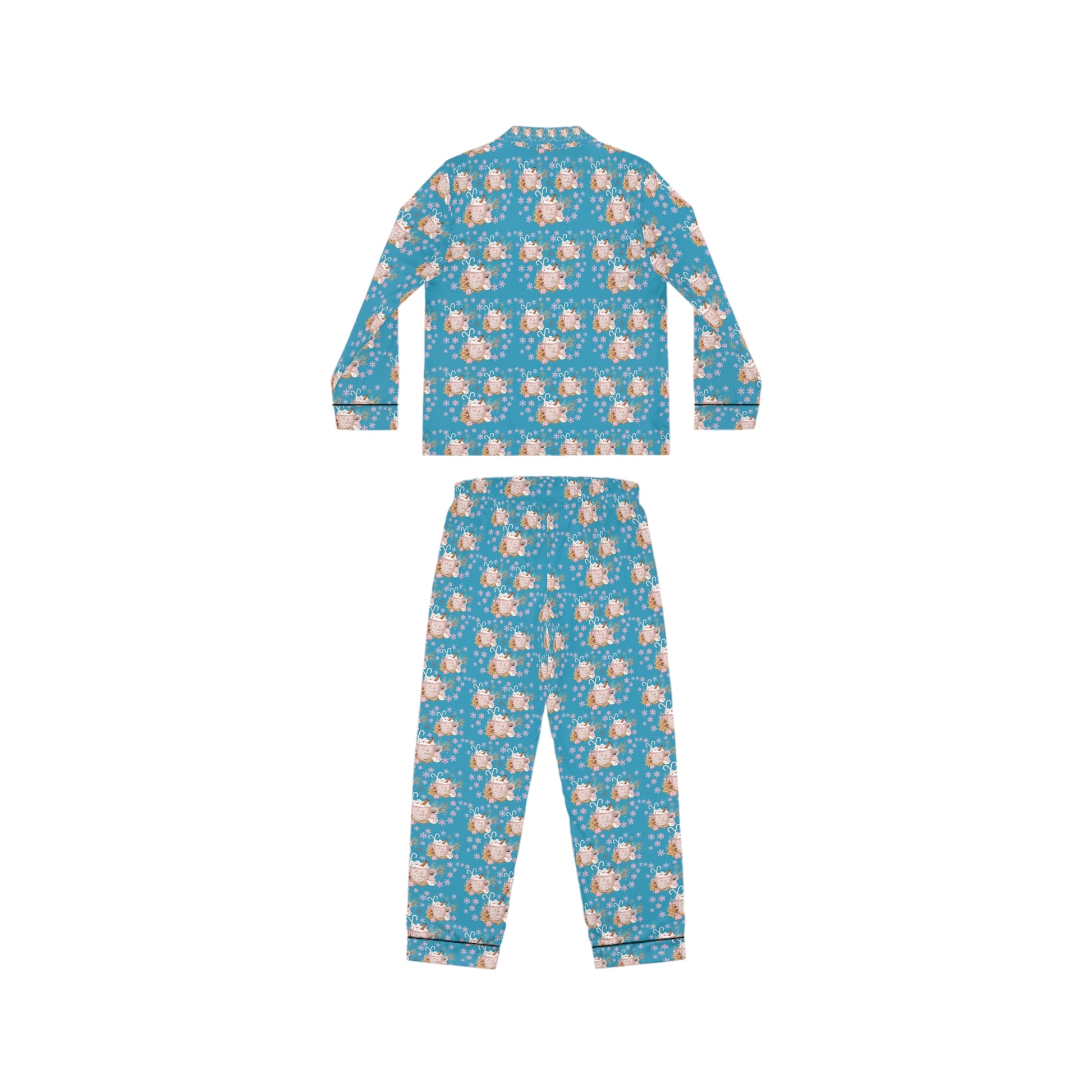 Baby It’s Cold Outside Satin Pajamas – Cozy Luxury Sleepwear & Holiday Loungewear Set Christmas Morning Outfit Perfect Gift