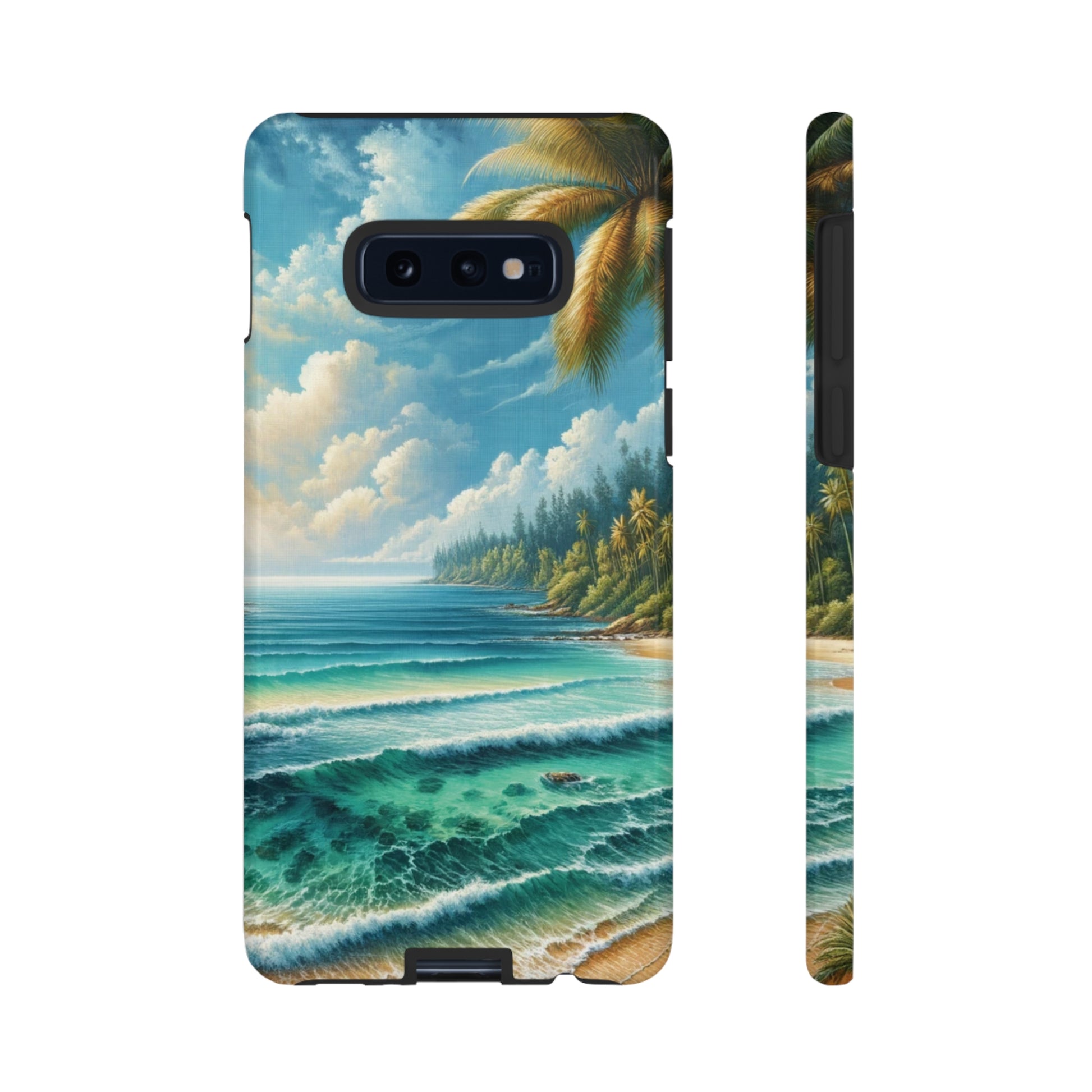 Coastal Serenity Ocean Beach View Protective Phone Case Gift for Her Phone 15, Samsung iPhone Samsung Gift for Her Case iPhone 15, Samsung iPhone Samsung Accessory Gift for Her.