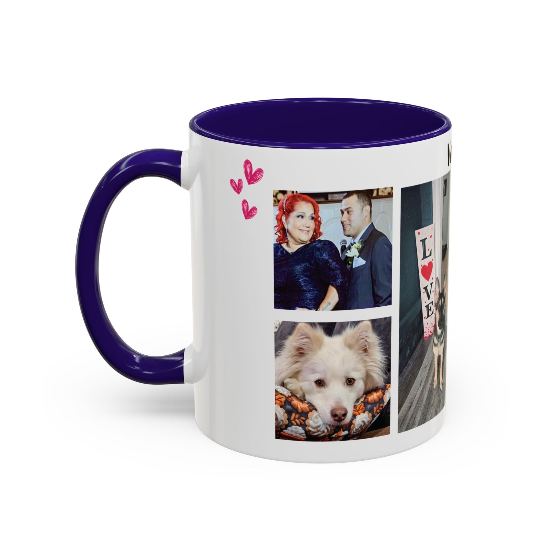 Personalized Photo Collage Coffee Mug, Custom Image Gift for Mom, Mother's Day Present, Colorful 15oz Cup, Birthday Mug, Custom Picture Mug Perfect Giift