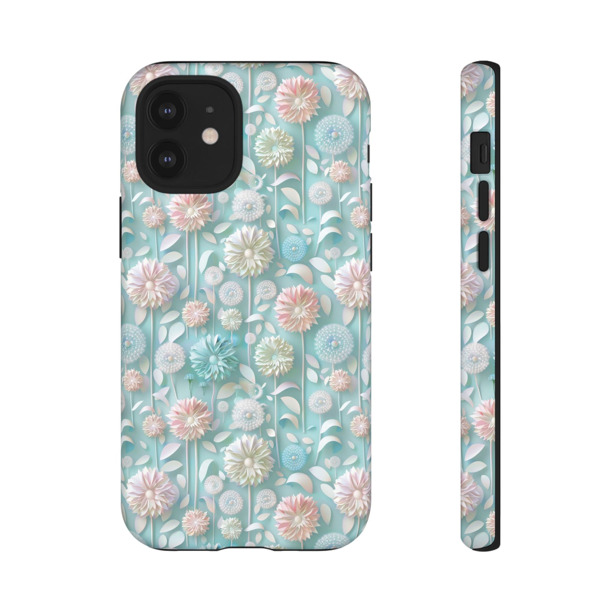 Pastel Floral Phone Case for iPhone & Samsung | Elegant and Slim Design with Shockproof Protection | Durable, Scratch-Resistant, and Lightweight | Stylish Accessory
