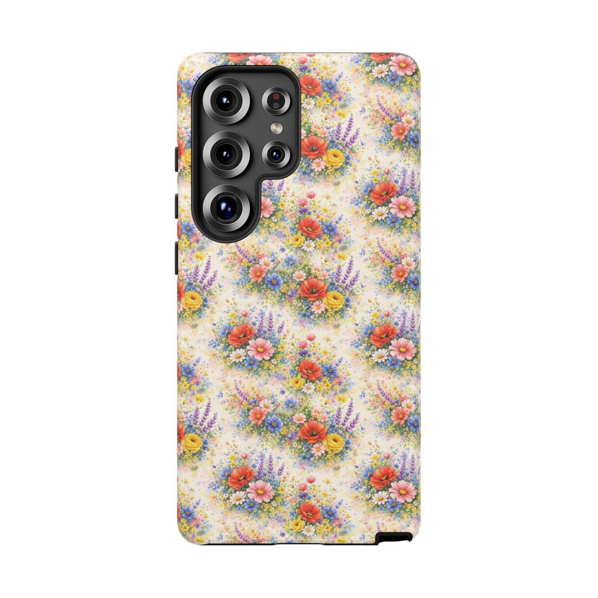 Watercolor Wildflowers Phone Case — Tough Cases