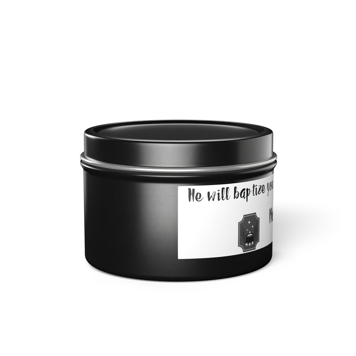New House Sacred Light Divine Verse Tin Candles Embrace Peace with 4oz/8oz Coconut Soy Wax, Hand-Poured in USA. Lead-Free Wick, 20-40hr Burn. Evergreen, Vanilla, More Spiritual Ambiance Awaits Pure Harmony Grace..