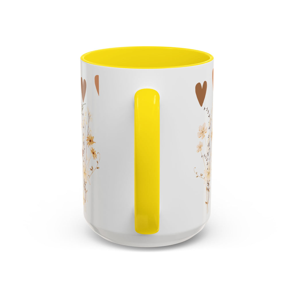 Wildflower Ceramic Mug Elegant Gift for Coffee or Tea Lovers Perfect for Mothers Day Birthdays and Adding Charm to Any Kitchen Gift
