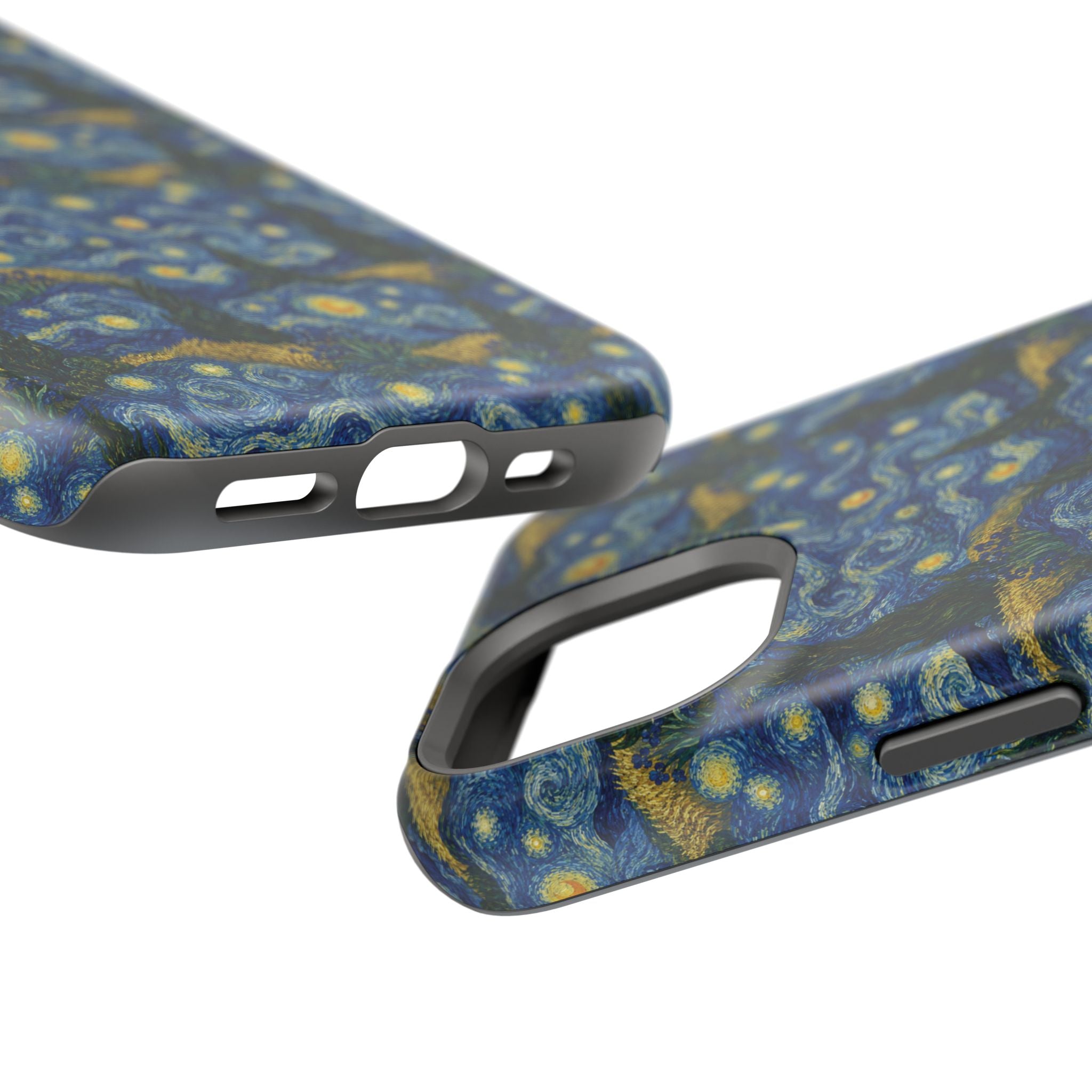 Van Gogh Illusion Magnetic Phone Case — Elegant Impact‑Resistant Art Lover Design