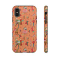 Retro Christmas 50s Phone Case Unique Holiday Protection for Your Device | Stylish & Durable Cover Gift for Her Phone 17, 16, 15, Samsung iPhone Accessory Gift for Her