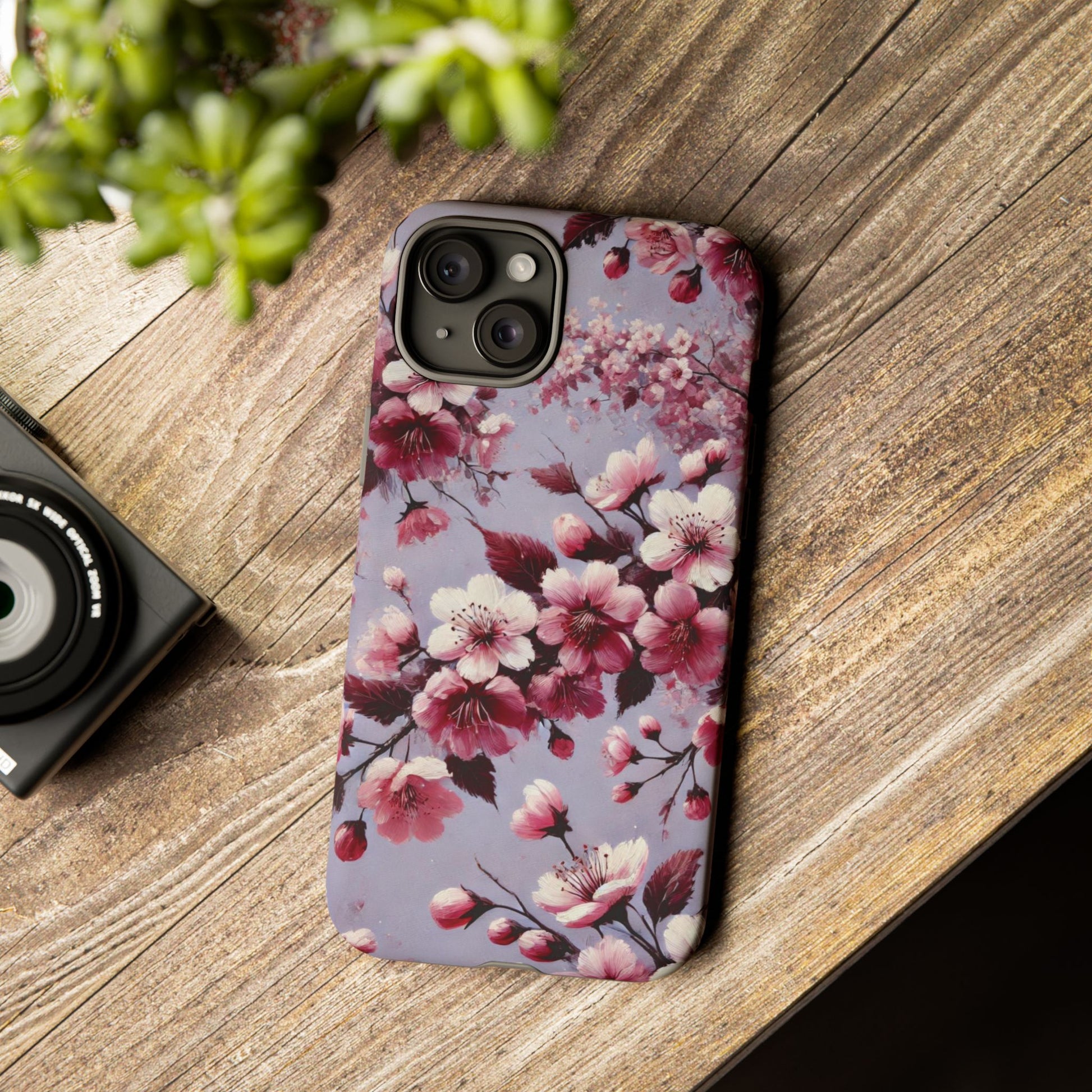 Lavender Floral Fall Phone Case for iPhone 16 pro15 14 13 12  21 23 Samsung, and Pixel | Stylish Protective Cover Gift for Her Perfect for Floral Lover - MRSBYVALLE
