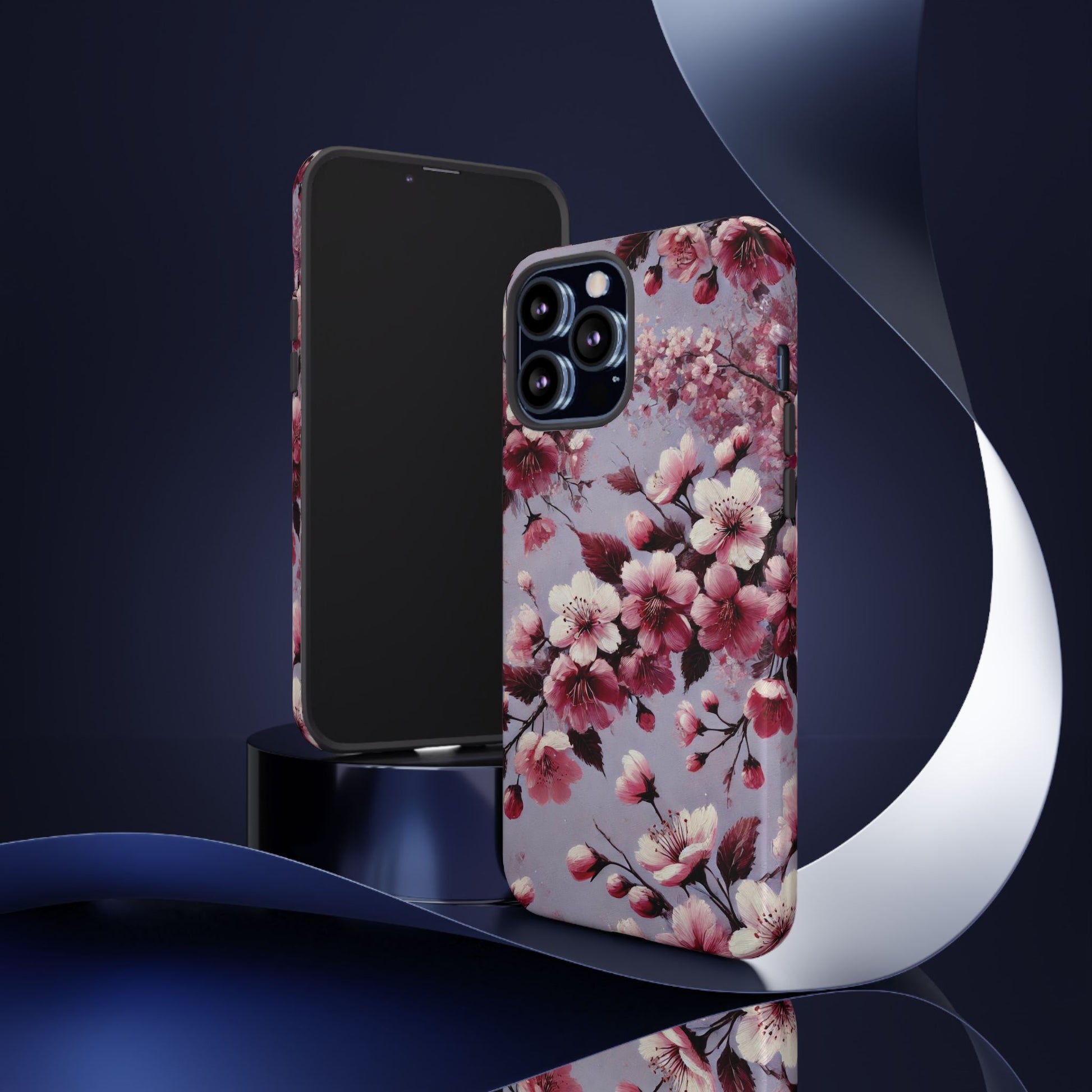 Lavender Floral Fall Phone Case for iPhone 16 pro15 14 13 12  21 23 Samsung, and Pixel | Stylish Protective Cover Gift for Her Perfect for Floral Lover - MRSBYVALLE