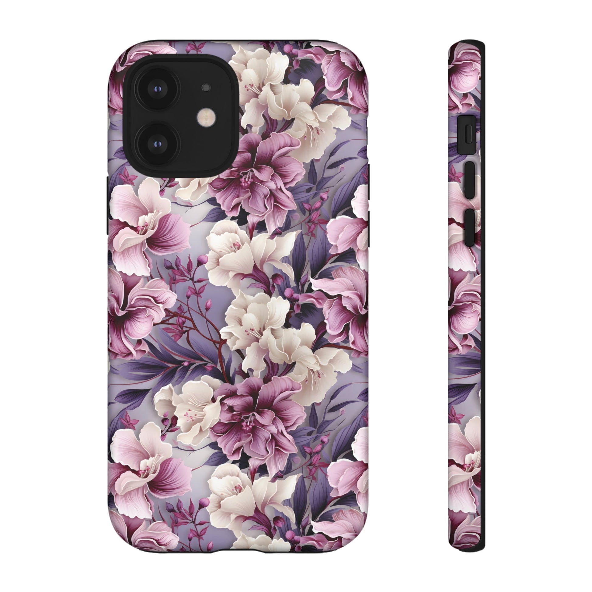 Lavender Flowers Protective Phone Case Gift for Her Phone 15, Samsung iPhone Samsung Gift for Her Case iPhone 15, Samsung