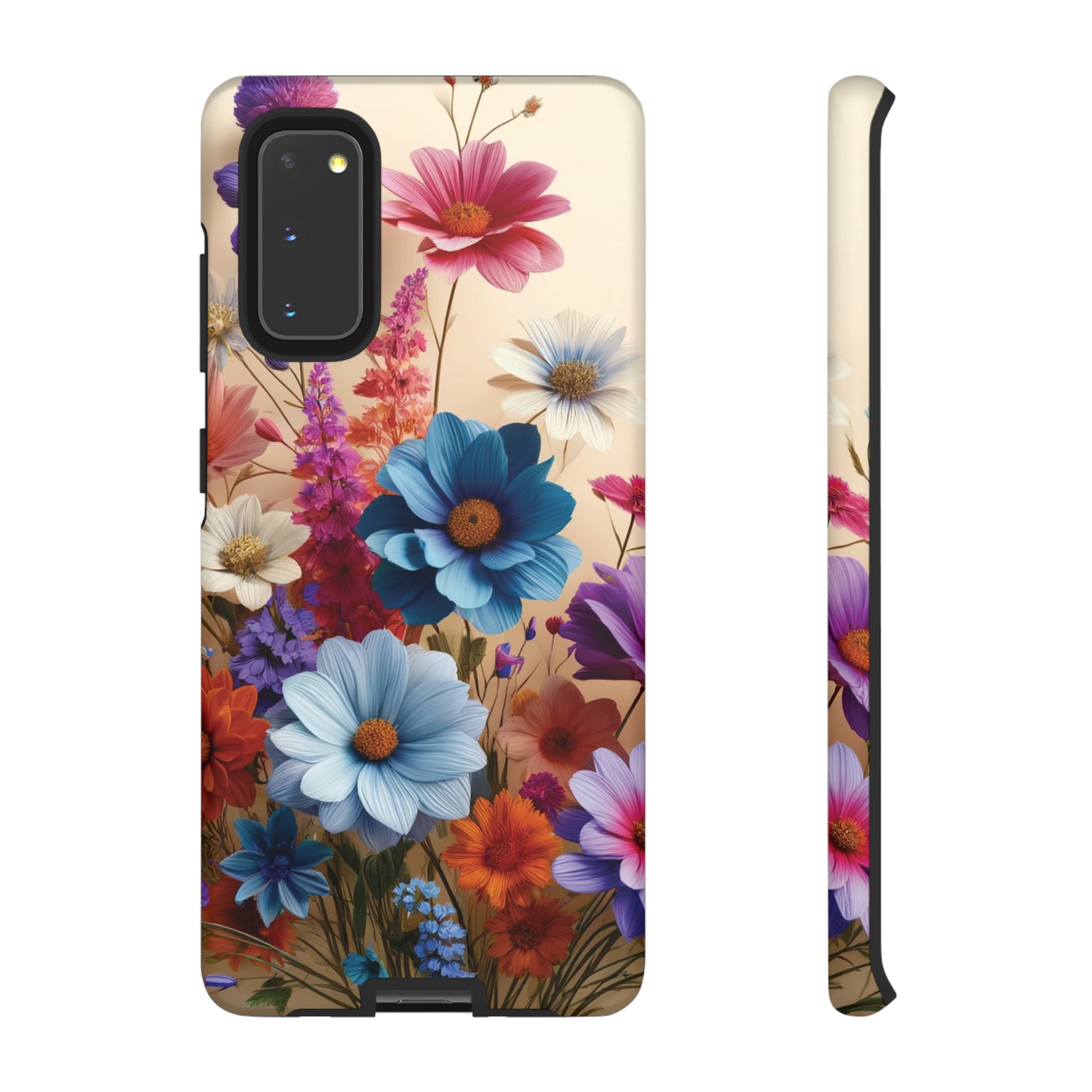 Best Phone Case Floral 3D Illusion Luxury Tough Case Floral Elegant Durable Stylish for Modern Devices iPhone 15, Samsung iPhone Samsung Accessory Gift for Her.
