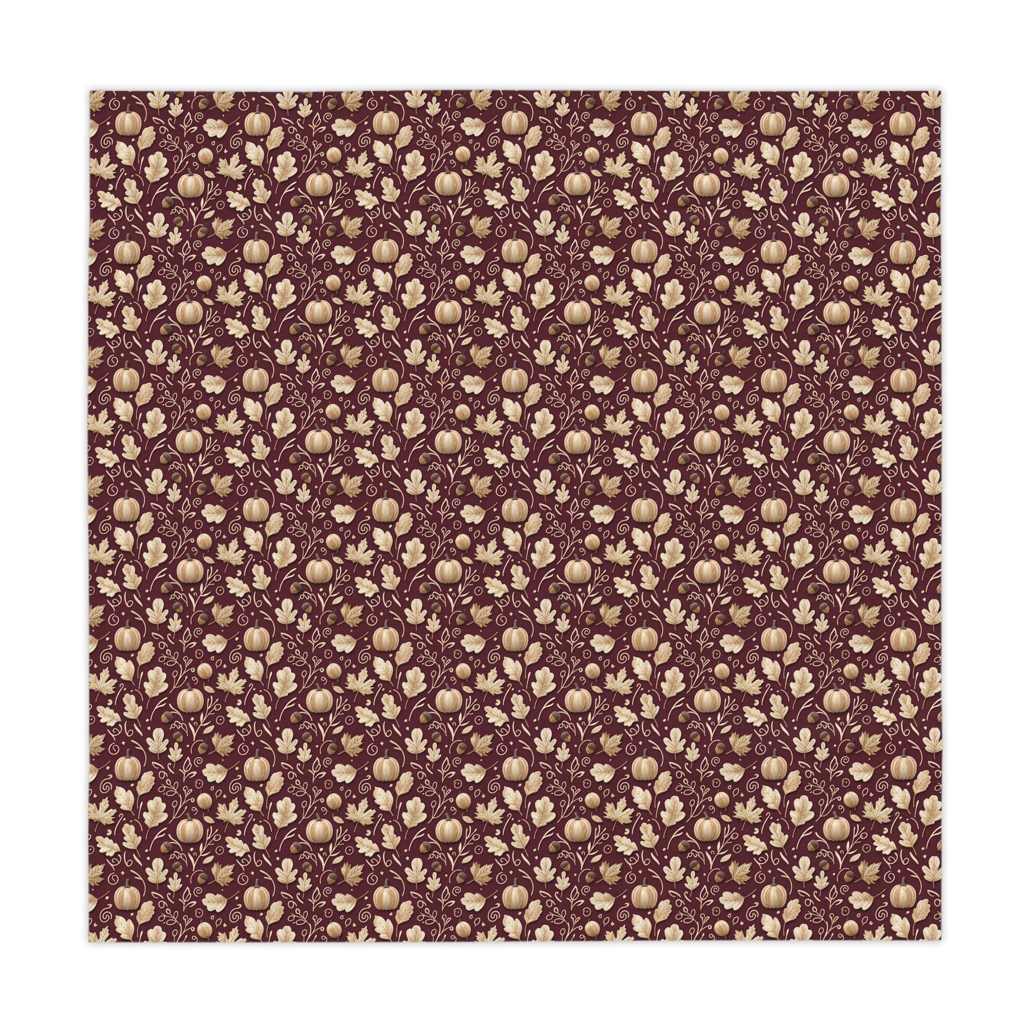 Burgundy  Elegant Wildflowers Fall Chic Tablecloth Durable Table Cover, Perfect Gift for Housewarming, Parties, and Weddings all Events and Occasions