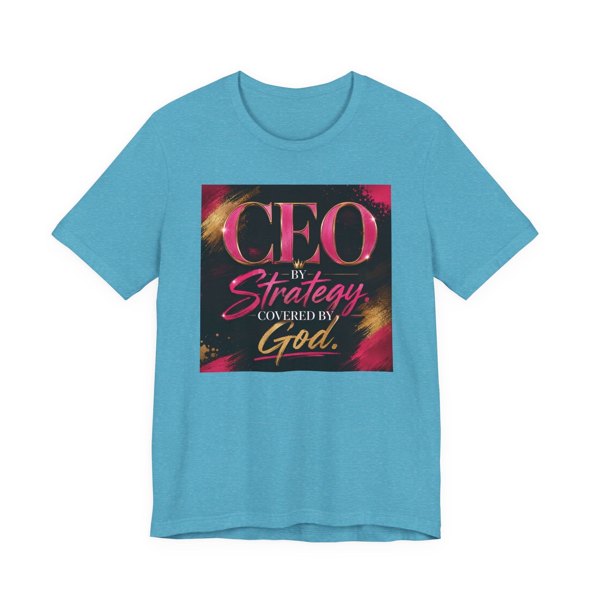 T-Shirt Femme CEO by Strategy by Covered by GOD Leader Entrepreneur