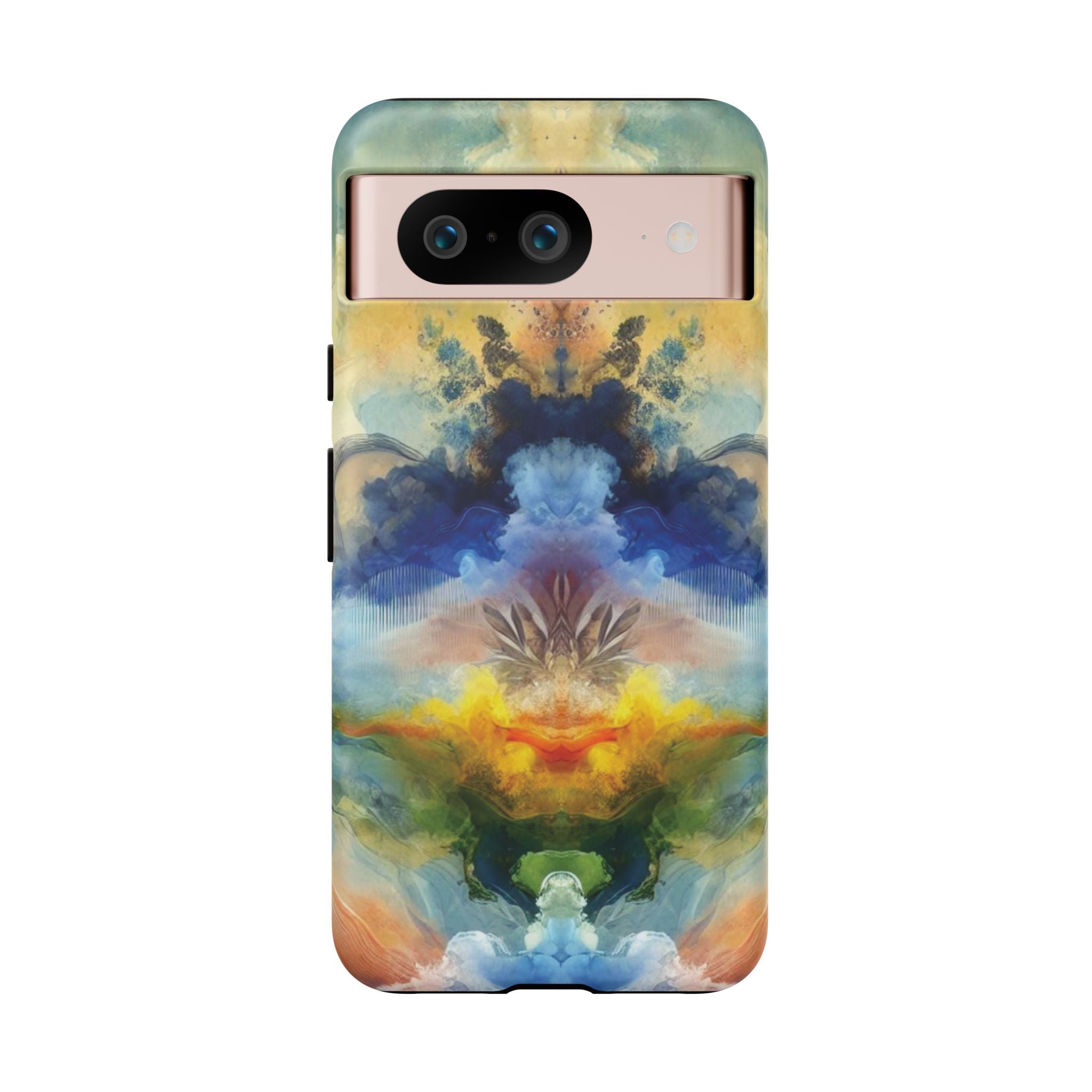 Modern Watercolor Abstract Phone Case Compatible with iPhone, Samsung & More - Stylish, Durable Protection with Vibrant Artistic Design Perfect Gift for Her