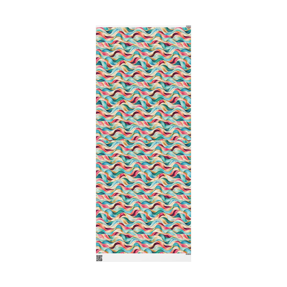 Colorful Abstract Wave Wrapping Paper