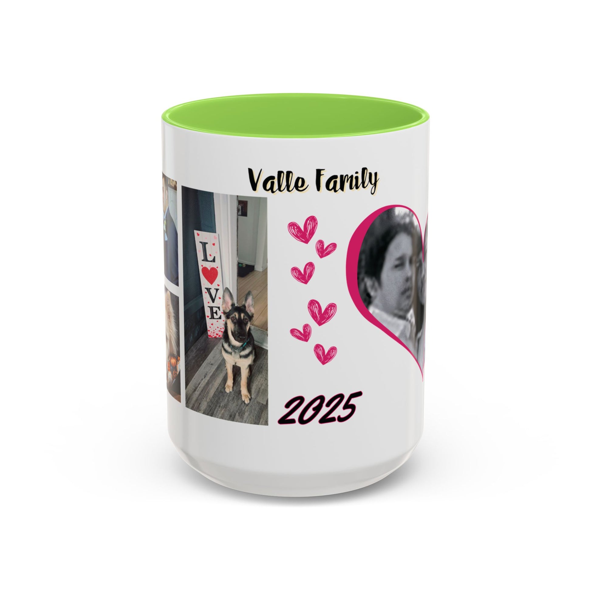 Personalized Photo Collage Coffee Mug, Custom Image Gift for Mom, Mother's Day Present, Colorful 15oz Cup, Birthday Mug, Custom Picture Mug Perfect Giift