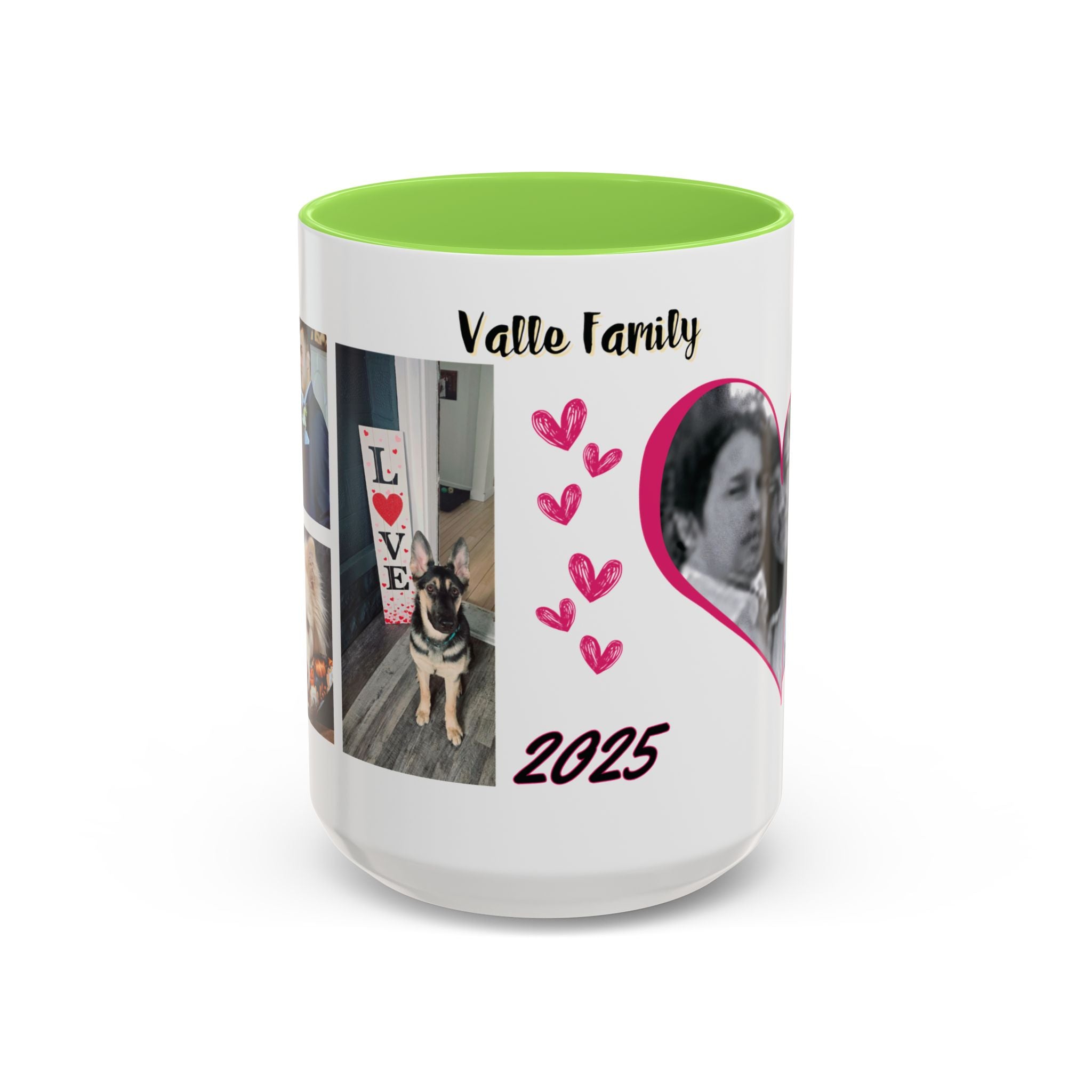 Personalized Photo Collage Coffee Mug, Custom Image Gift for Mom, Mother's Day Present, Colorful 15oz Cup, Birthday Mug, Custom Picture Mug Perfect Giift