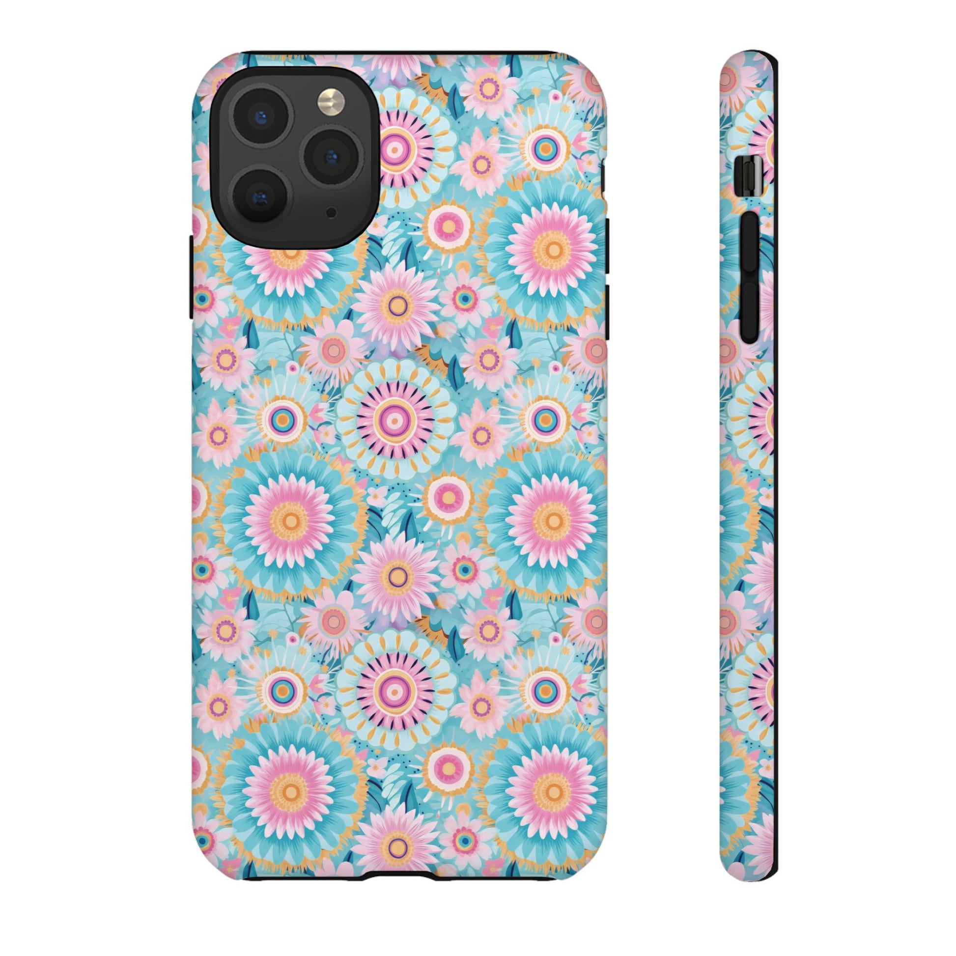 Boho Modern Watercolor Abstract Phone Case Compatible with iPhone, Samsung & More - Stylish, Durable Protection with Vibrant Artistic Design Perfect Gift for Her