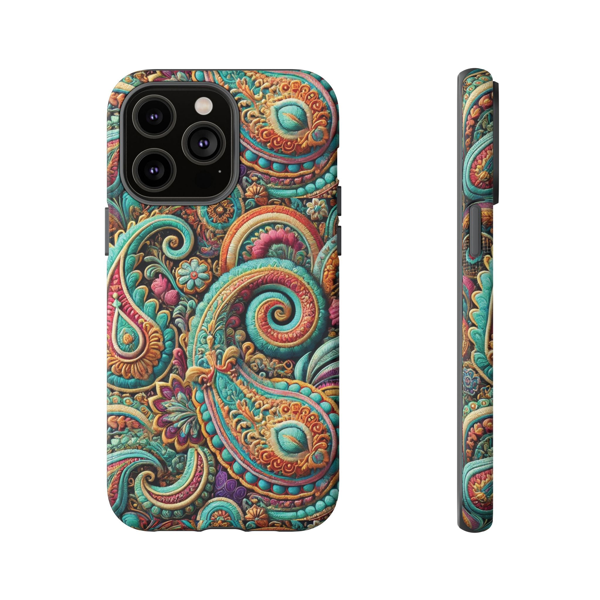 Best Paisley Phone Case Tough, Faithful Phone Cases & Religious iPhone Accessories: Protect Your Device & Show Perfect Gift for Her