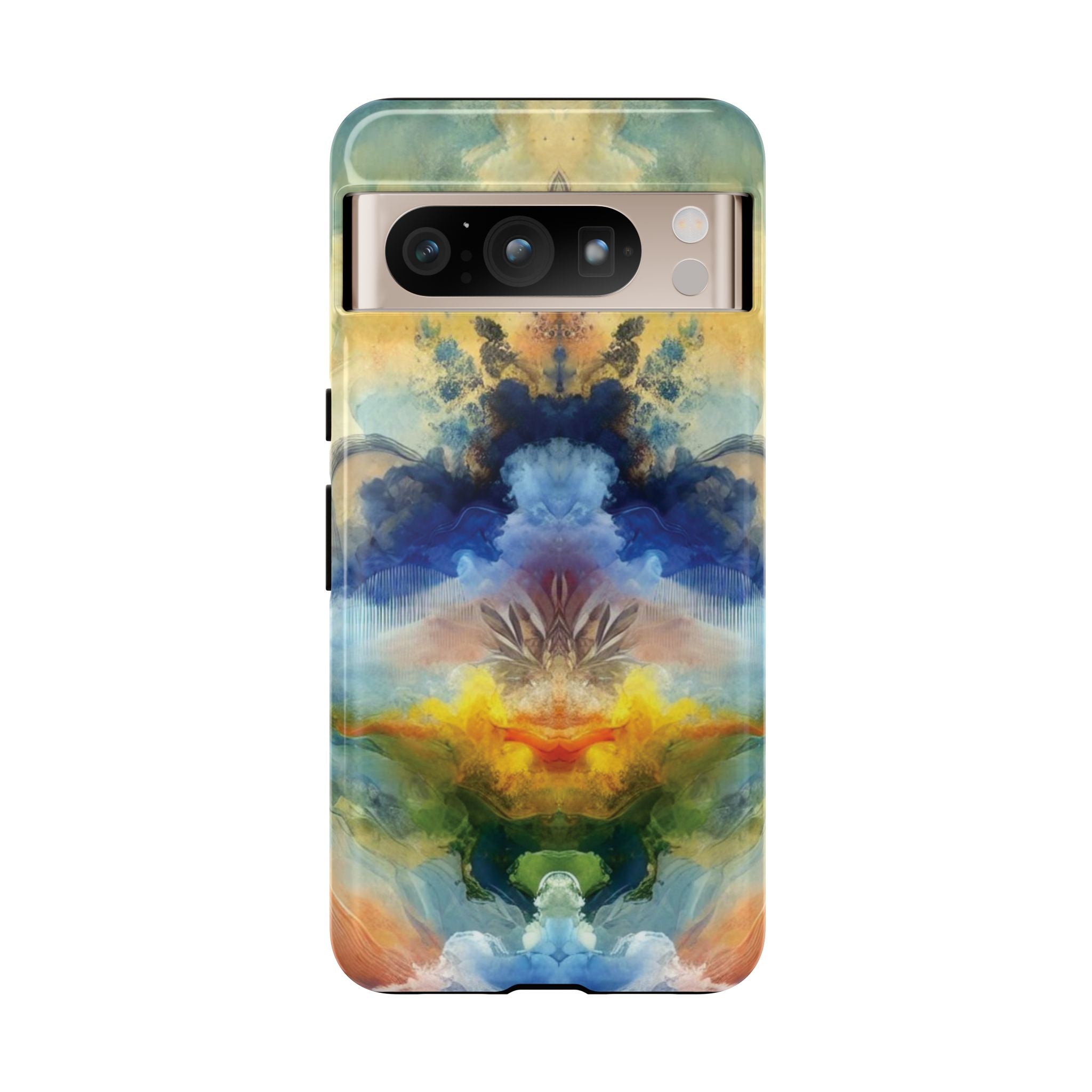 Modern Watercolor Abstract Phone Case Compatible with iPhone, Samsung & More - Stylish, Durable Protection with Vibrant Artistic Design Perfect Gift for Her