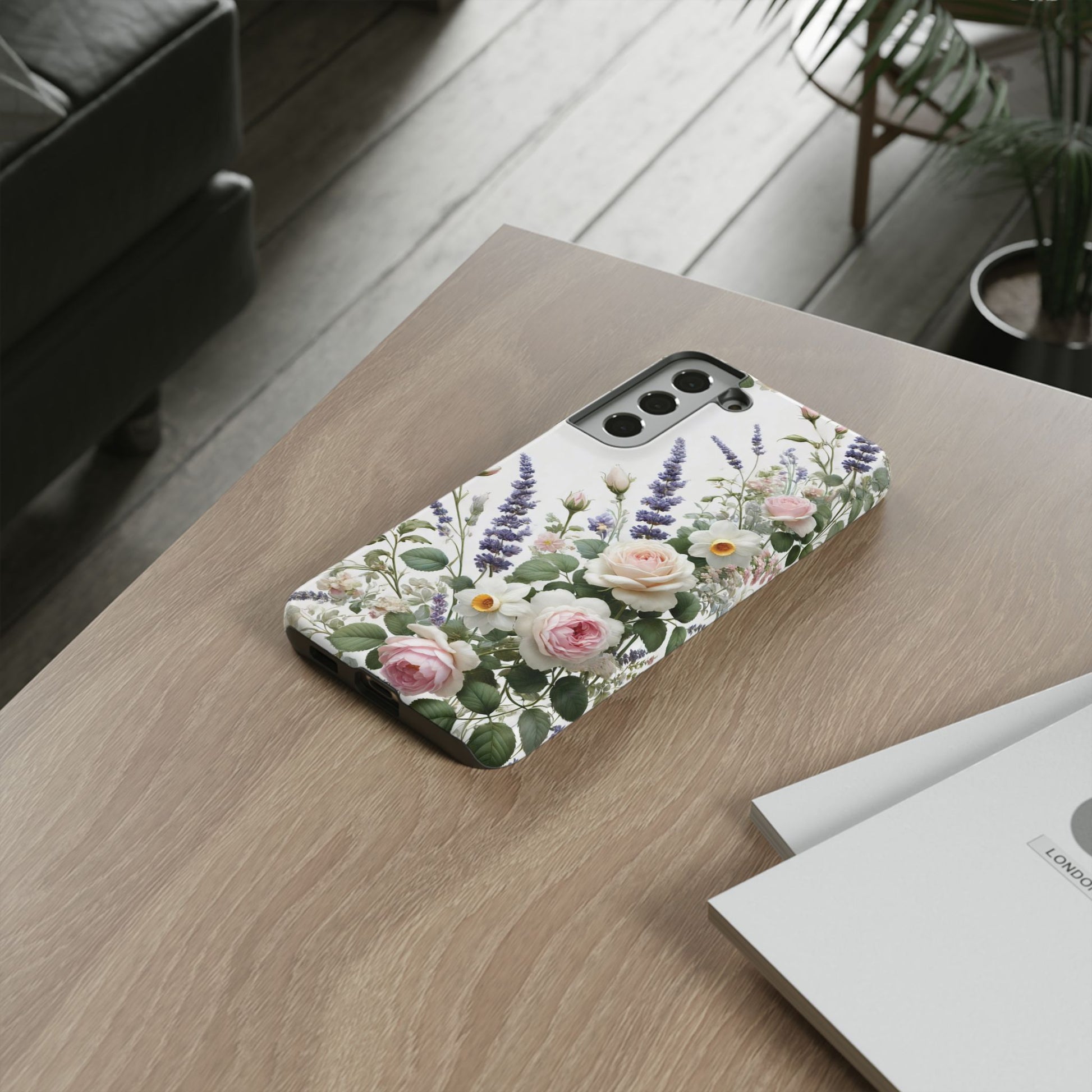 Boho Floral Fall Phone Case for iPhone 16 pro15 14 13 12  21 23 Samsung, and Pixel | Stylish Protective Cover Gift for Her Perfect for Floral Lover