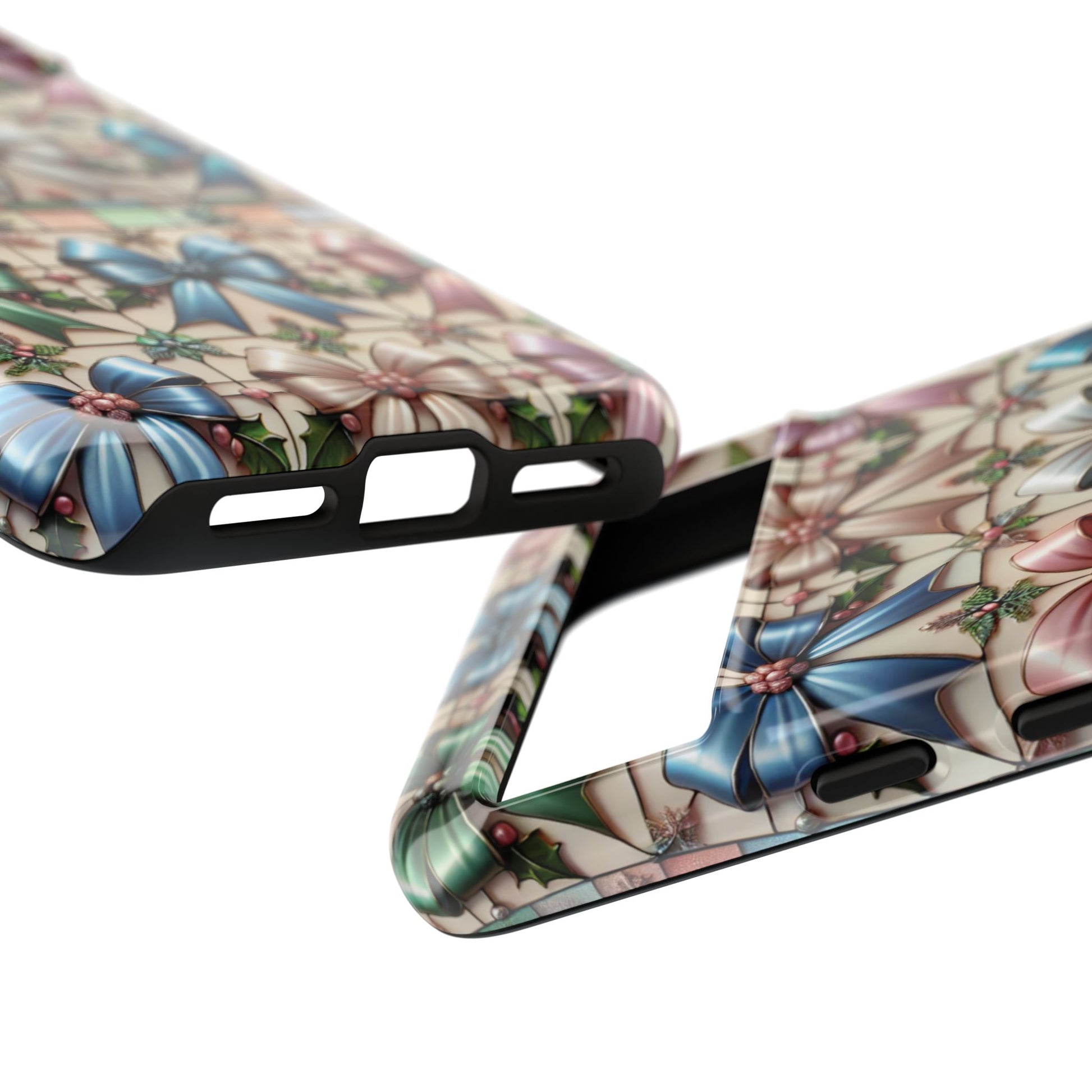 Coquette Bows Pastel Phone Case for iPhone 17 ,  15 14 13 12  21 23 Samsung, and Pixel | Stylish Protective Cover Gift for Her Perfect for Floral Lover