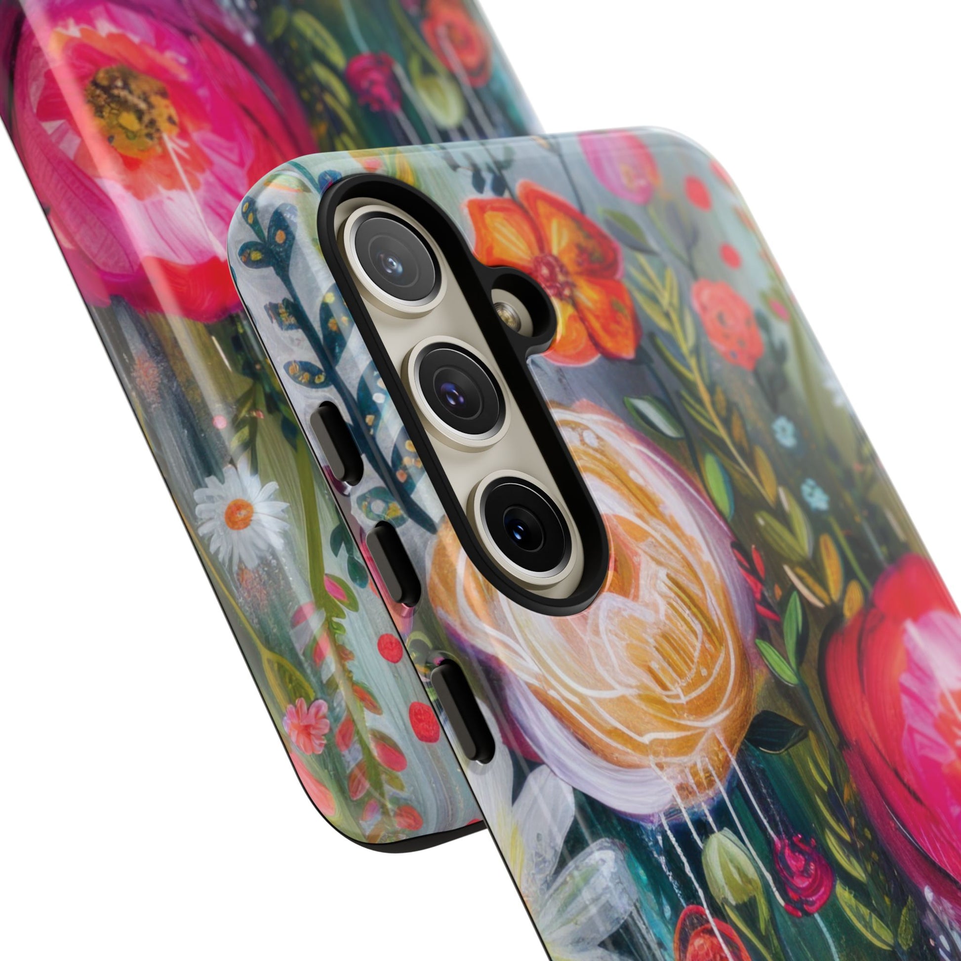 Watercolor Boho Floral Phone Case for iPhone 17 case Samsung, and Pixel | Stylish Protective Cover Gift for Her Perfect for Floral Lover