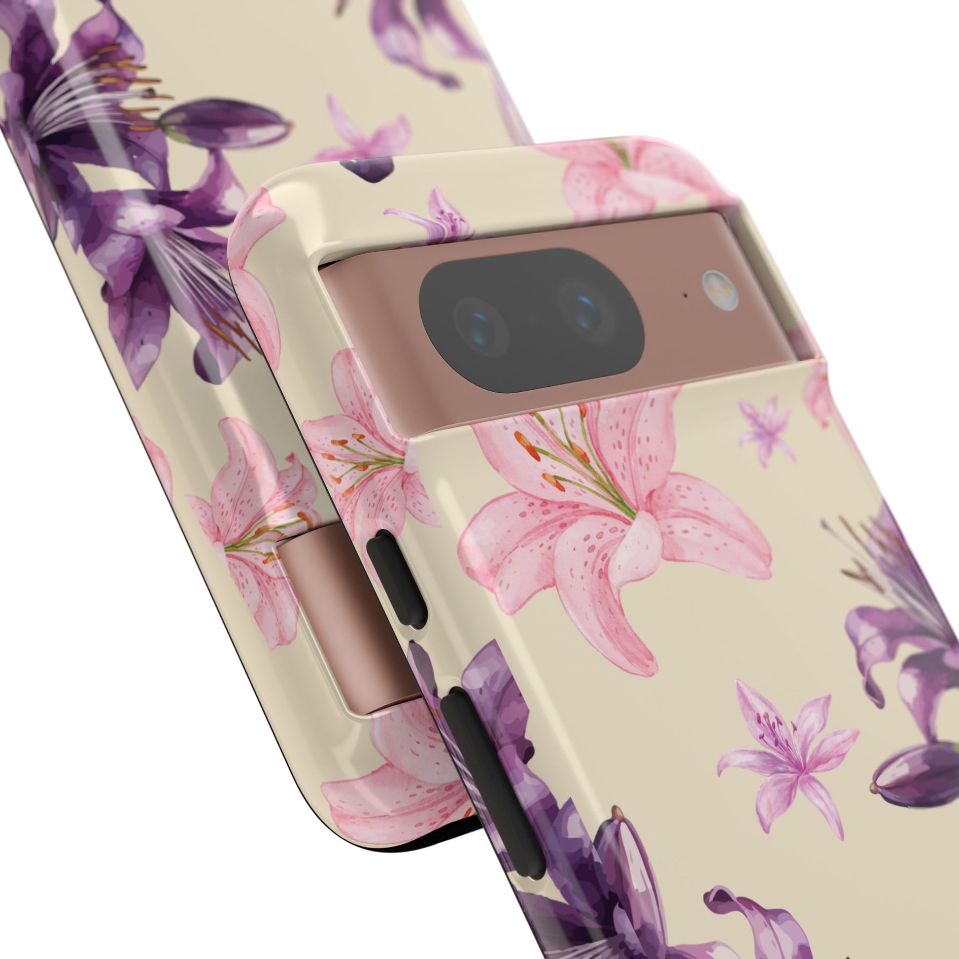Blooming Tiger Lily Phone Case - Compatible with iPhone, Samsung, and Pixel | Stylish Protective Cover Gift for Her Perfect for Floral Lover