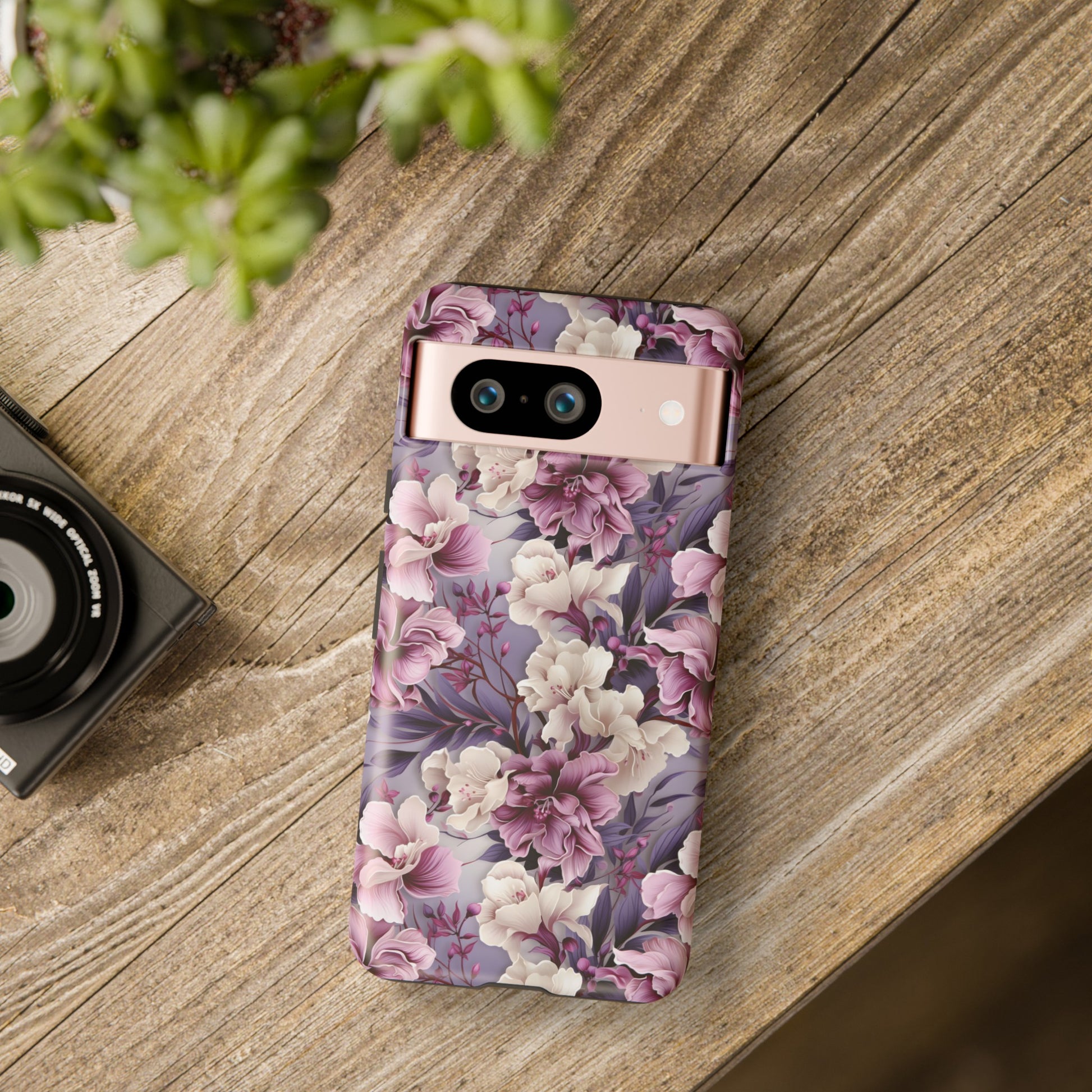 Lavender Flowers Protective Phone Case Gift for Her Phone 15, Samsung iPhone Samsung Gift for Her Case iPhone 15, Samsung