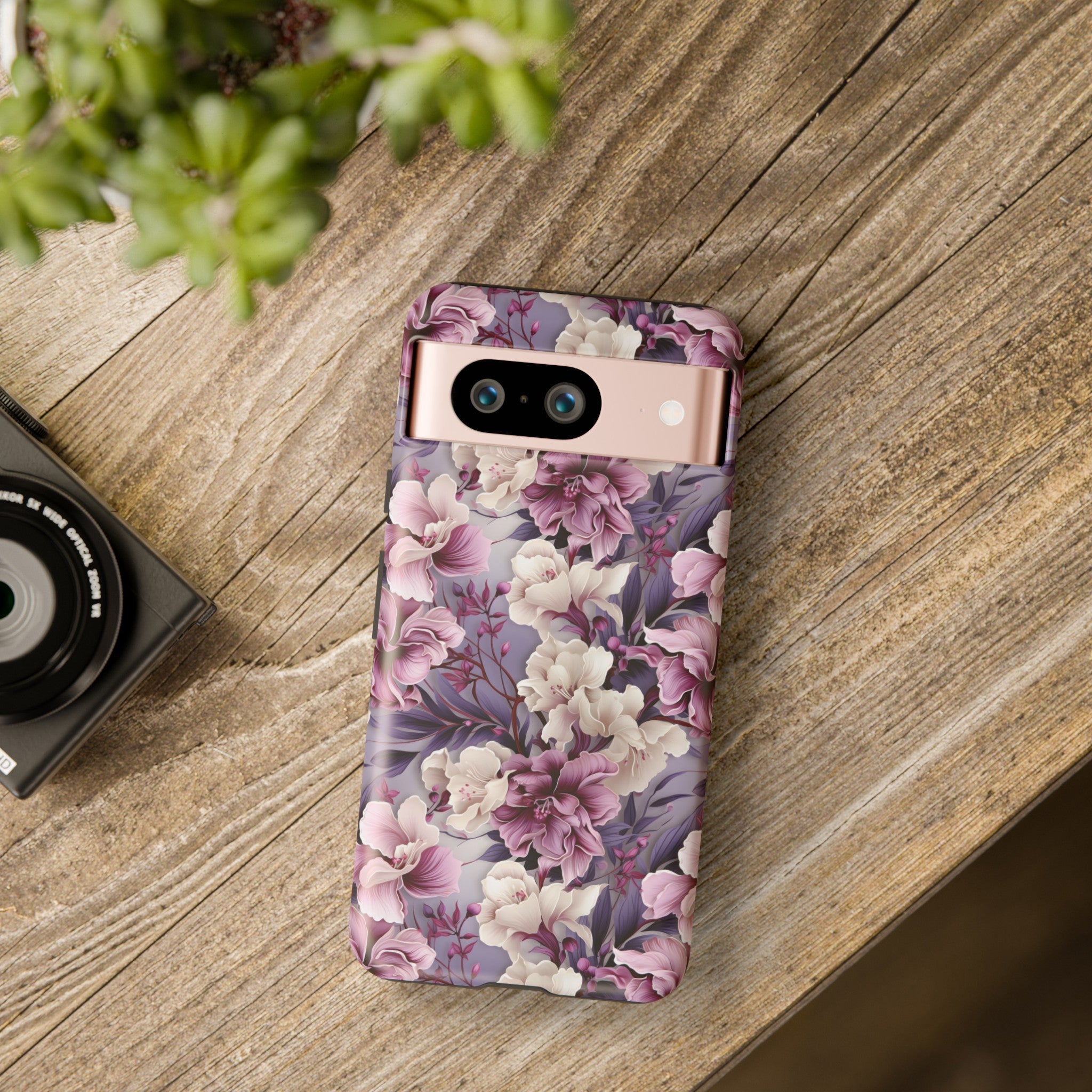 Lavender Flowers Protective Phone Case Gift for Her Phone 15, Samsung iPhone Samsung Gift for Her Case iPhone 15, Samsung
