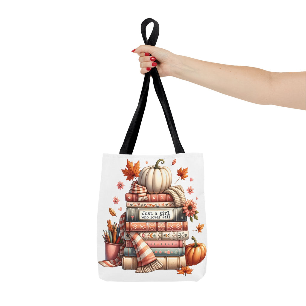 Fall Books Tote Bag - Autumn Accessory for Book Lovers - MRSBYVALLE