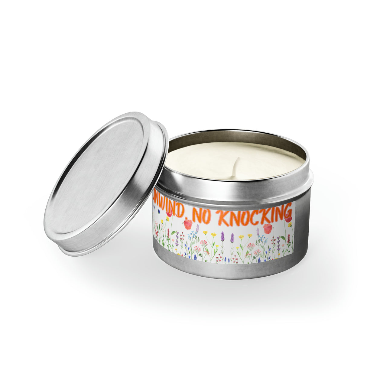 New House Bloom & Glow Elegant Floral Aromas in 4oz/8oz Tin Candles Essence of Nature Collection Unveil Serenity Romance with Exquisite Botanical Scents. Pure Harmony & Grace..