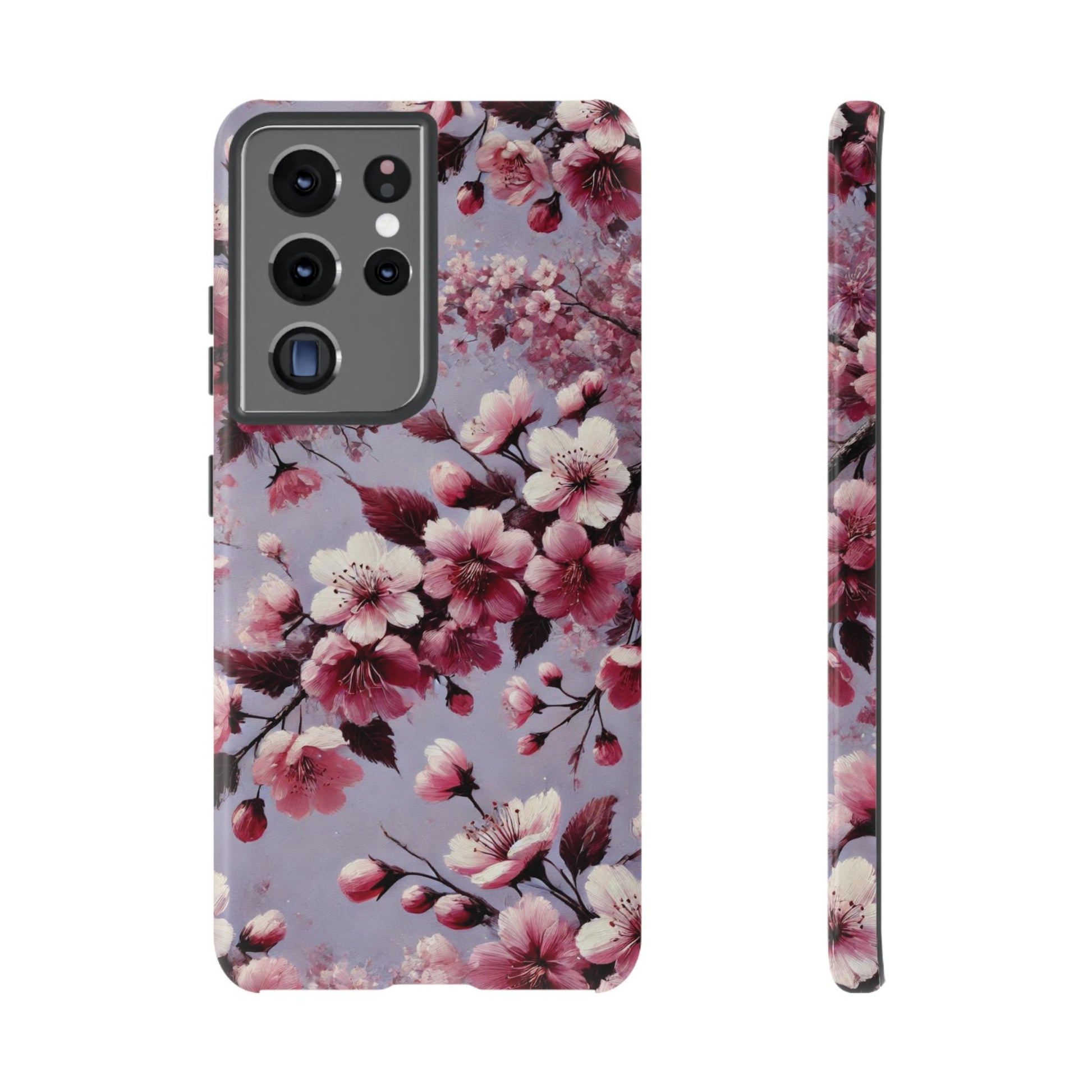 Lavender Floral Fall Phone Case for iPhone 16 pro15 14 13 12  21 23 Samsung, and Pixel | Stylish Protective Cover Gift for Her Perfect for Floral Lover