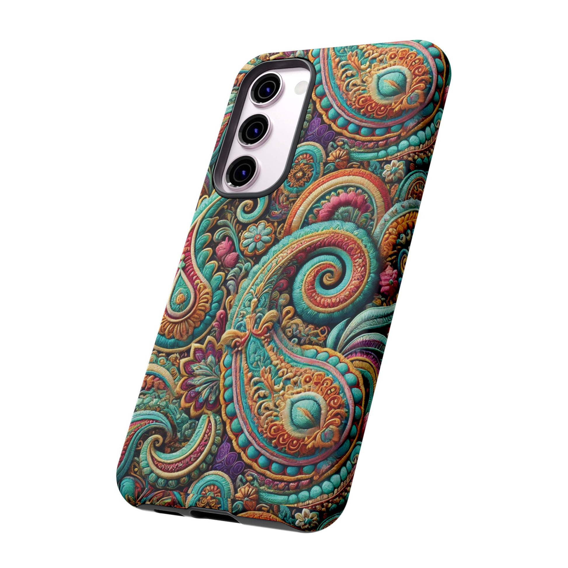 Best Paisley Phone Case Tough, Faithful Phone Cases & Religious iPhone Accessories: Protect Your Device & Show Perfect Gift for Her