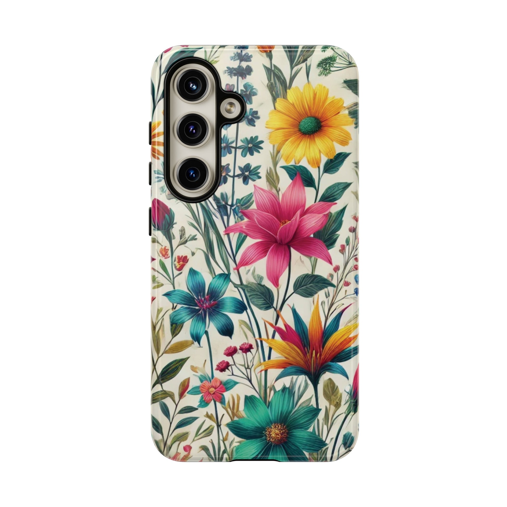 Wildflowers Boho Chic Design Phone Case - Stylish, Protective Cover for All Models Gift for Mom Accessory Gift for Her