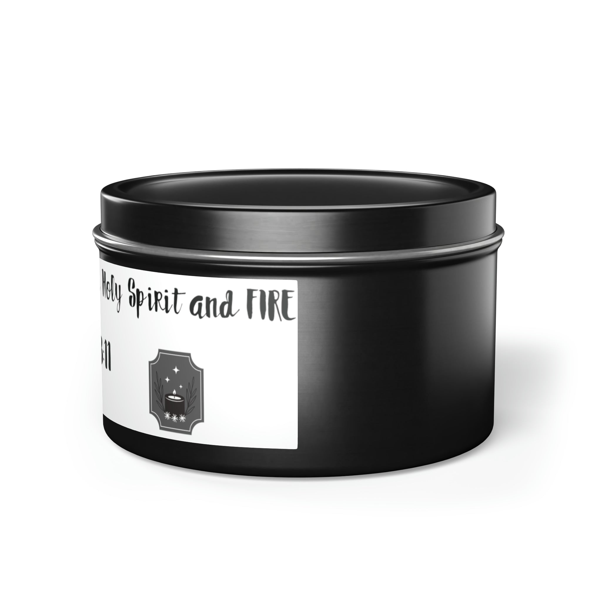 New House Sacred Light Divine Verse Tin Candles Embrace Peace with 4oz/8oz Coconut Soy Wax, Hand-Poured in USA. Lead-Free Wick, 20-40hr Burn. Evergreen, Vanilla, More Spiritual Ambiance Awaits Pure Harmony Grace..