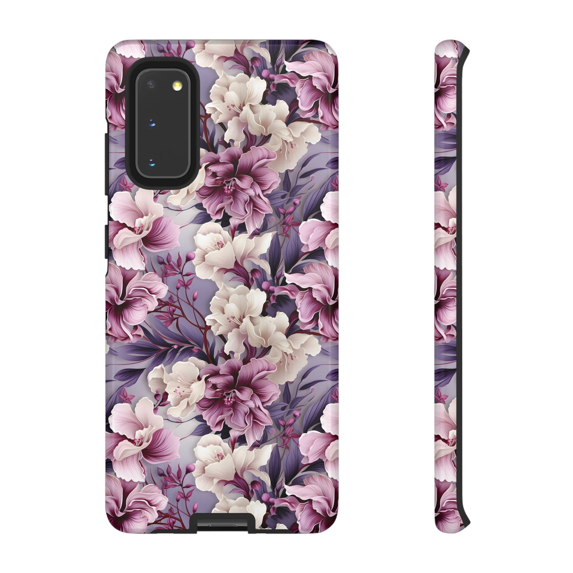 Lavender Flowers Protective Phone Case Gift for Her Phone 15, Samsung iPhone Samsung Gift for Her Case iPhone 15, Samsung