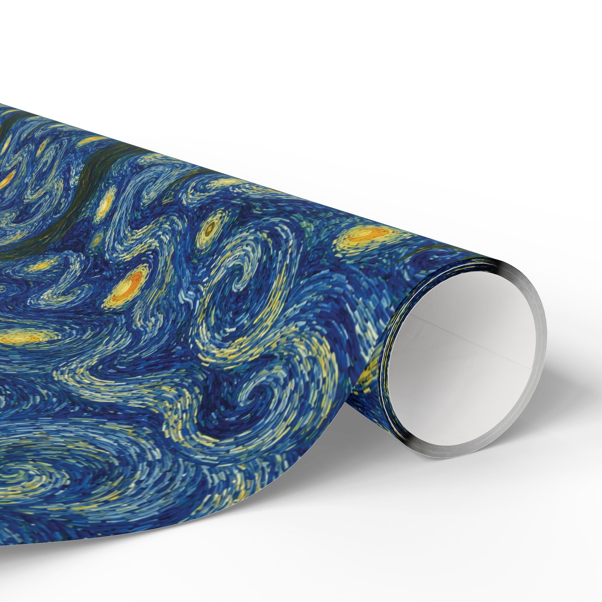 Van Gogh Illusion Wrapping Paper — Artist Birthday & Art Lover Gift Wrap