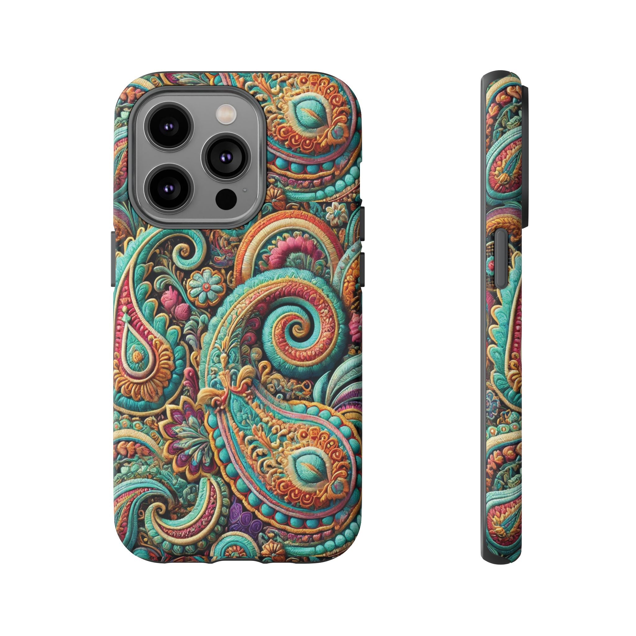Best Paisley Phone Case Tough, Faithful Phone Cases & Religious iPhone Accessories: Protect Your Device & Show Perfect Gift for Her