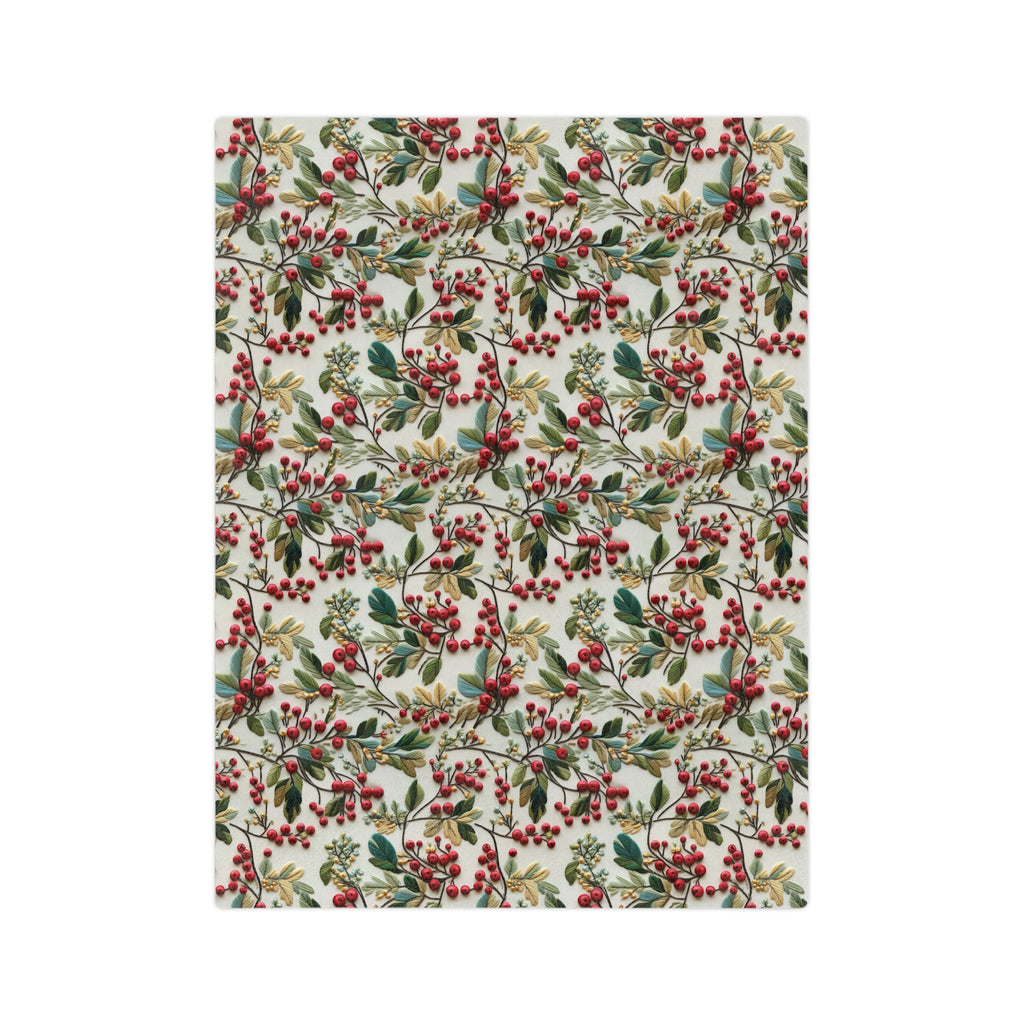 New House Holly Wildflowers Boho Chic Throw Ultra-Soft Minky Blanket Cozy Comfort Blanket Elegant Home Decor Plush Microfiber for Maximum Comfort Blanket, Perfect for Snuggling Decor, Cozy All-Season Warmth, Housewarming Gift Throw - MRSBYVALLE