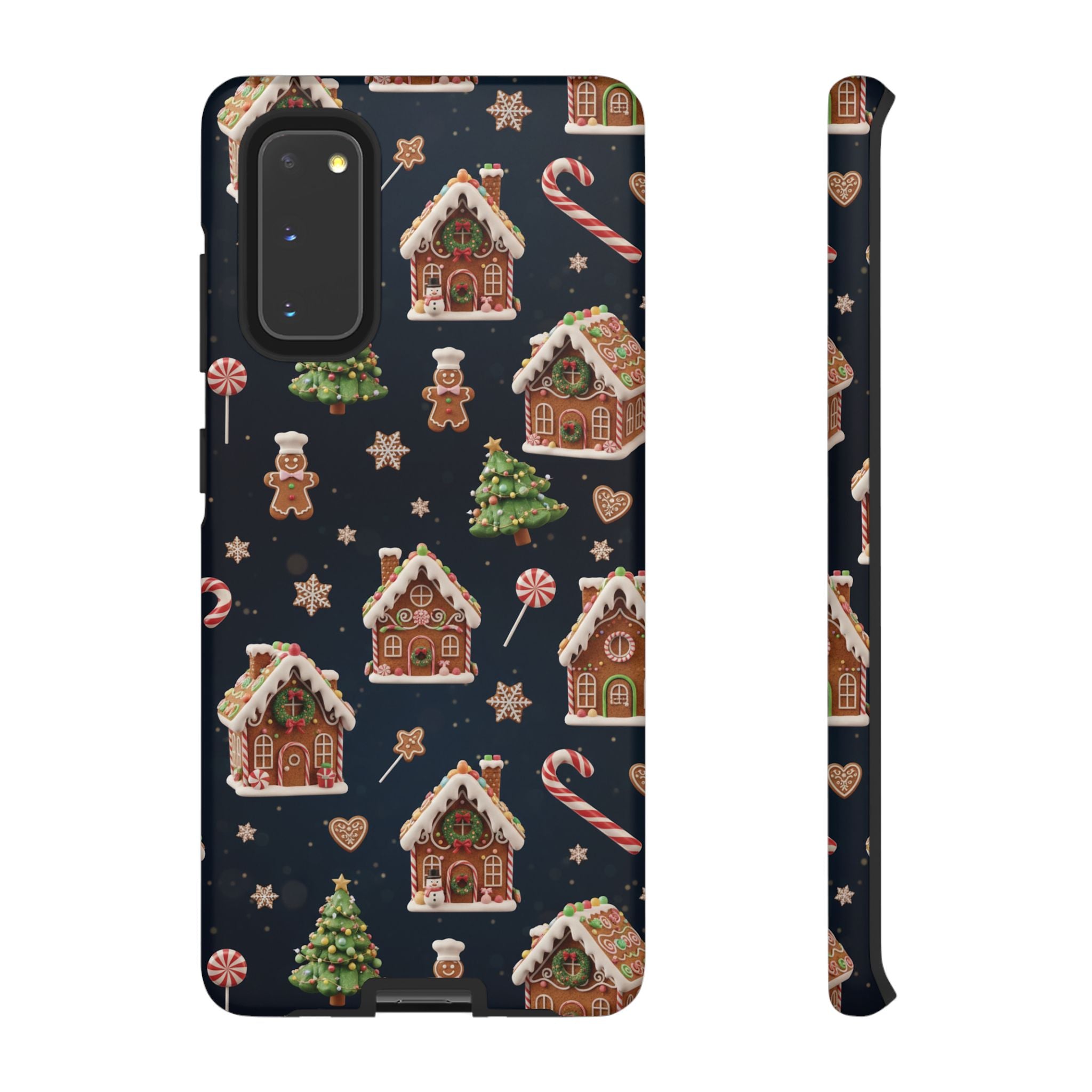 3D Gingerbread House Christmas Phone Case | Premium Holiday Gift Cover for iPhone 17, iPhone, and Samsung Galaxy Gift for Her or Him