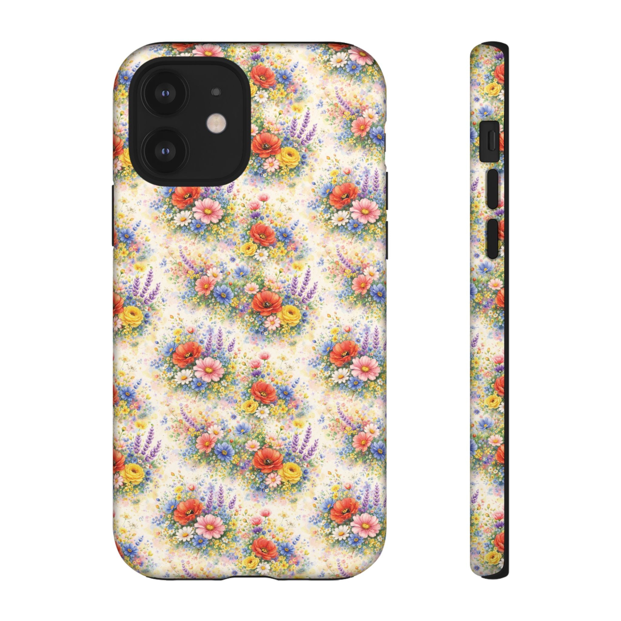 Watercolor Wildflowers Phone Case — Tough Cases