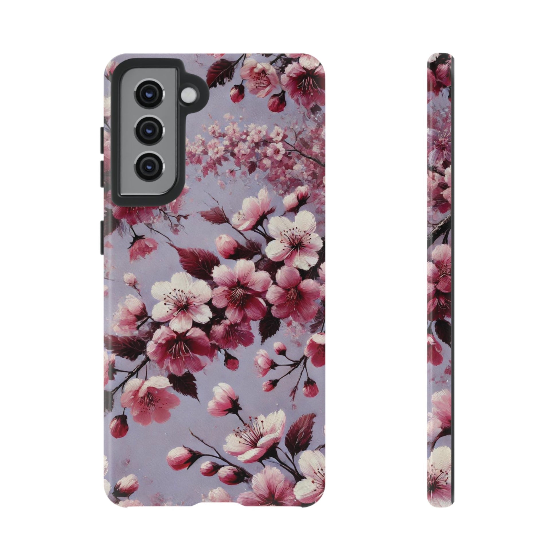 Lavender Floral Fall Phone Case for iPhone 16 pro15 14 13 12  21 23 Samsung, and Pixel | Stylish Protective Cover Gift for Her Perfect for Floral Lover