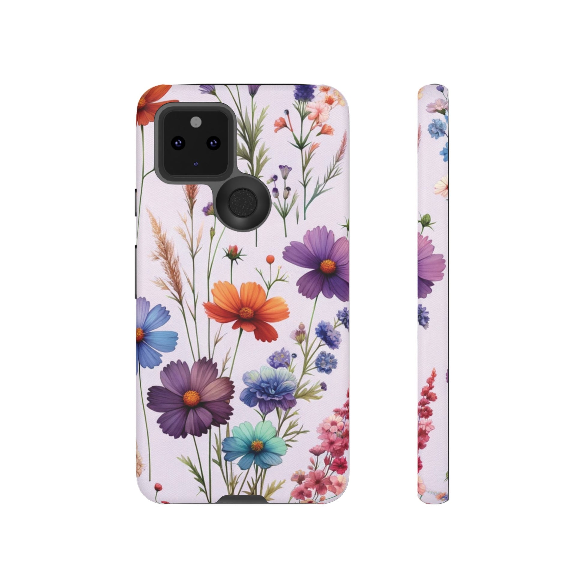Lavender Wildflowers Protective Phone Case Gift for Her Phone 15, Samsung iPhone Samsung Gift for Her Case iPhone 15, Samsung iPhone Samsung Accessory Gift for Her.